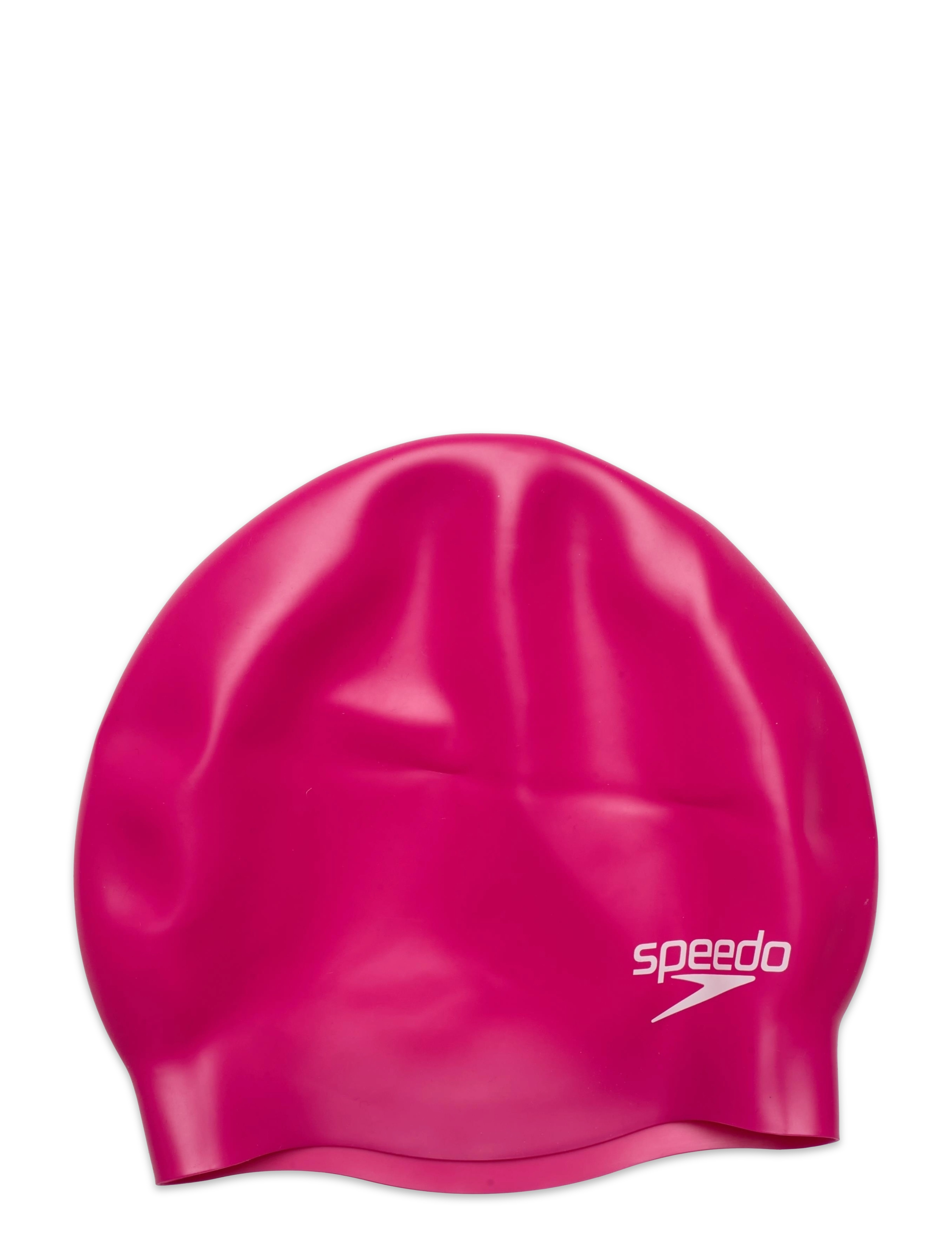 Speedo Silicone Cap - Udstyr - PINK / pink/rose
