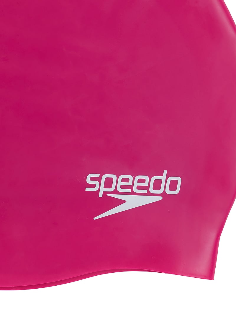 Speedo - Plain Moulded Silicone Cap - ujumistarvikud - pink - 3