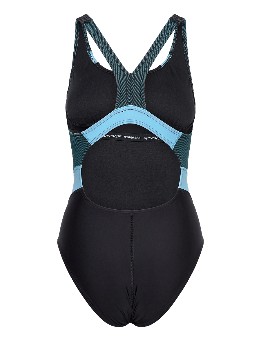 Speedo - Quantum Rib Splice One Piece - spordi ujumisriided - anthracite/angelic blue - 2