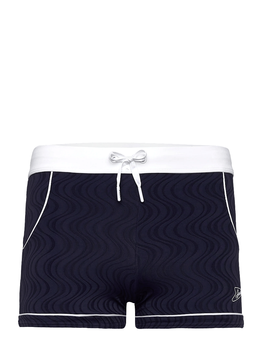 Speedo - Textured Aquashort - badebukser - peacoat - 1