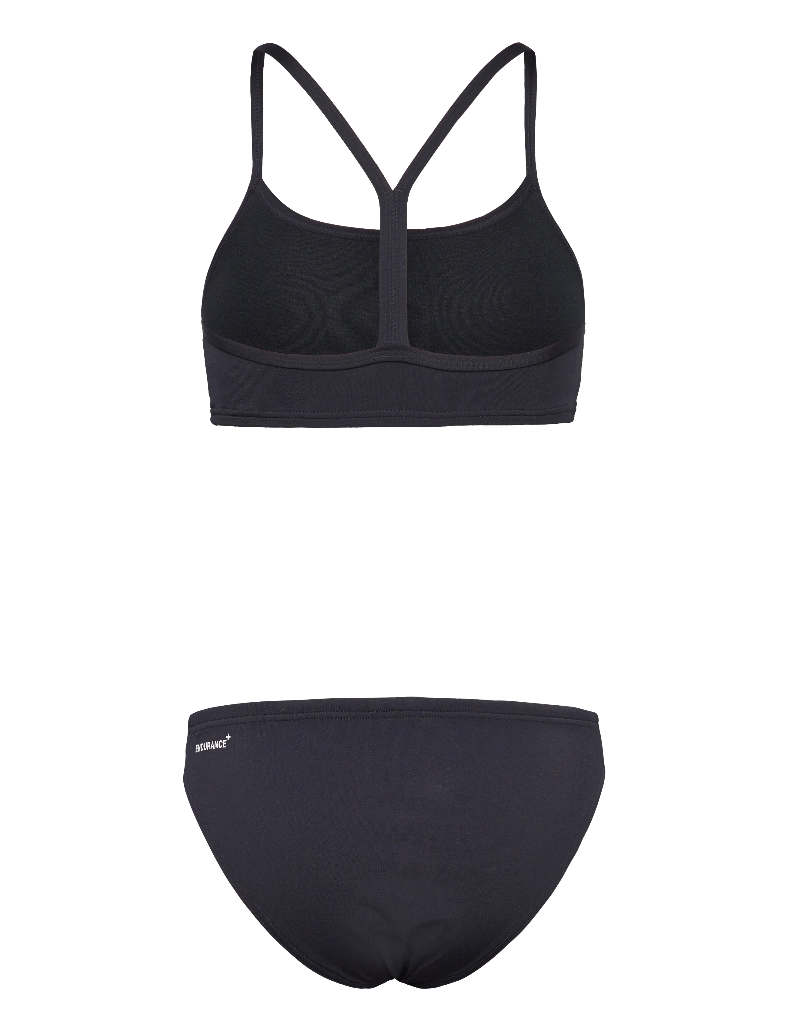 Speedo - Endurance+ Logo Thin Strap Two Piece - bikinier - anthracite - 2