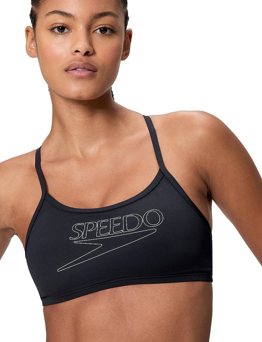 Speedo - Endurance+ Logo Thin Strap Two Piece - sport-bademode - anthracite - 5