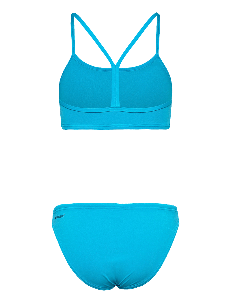 Speedo - Endurance+ Logo Thin Strap Two Piece - maudymosi drabužiai - mayan blue - 1