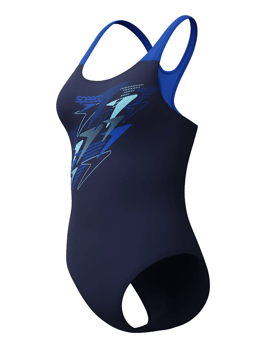Speedo - Medley Logo Medalist One Piece - sportiga badkläder - peacoat/deep sapphire - 1