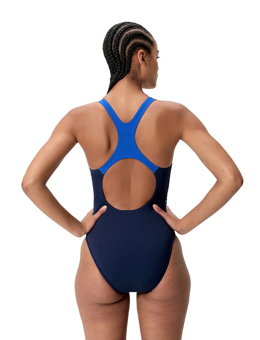 Speedo - Medley Logo Medalist One Piece - sportiga badkläder - peacoat/deep sapphire - 3