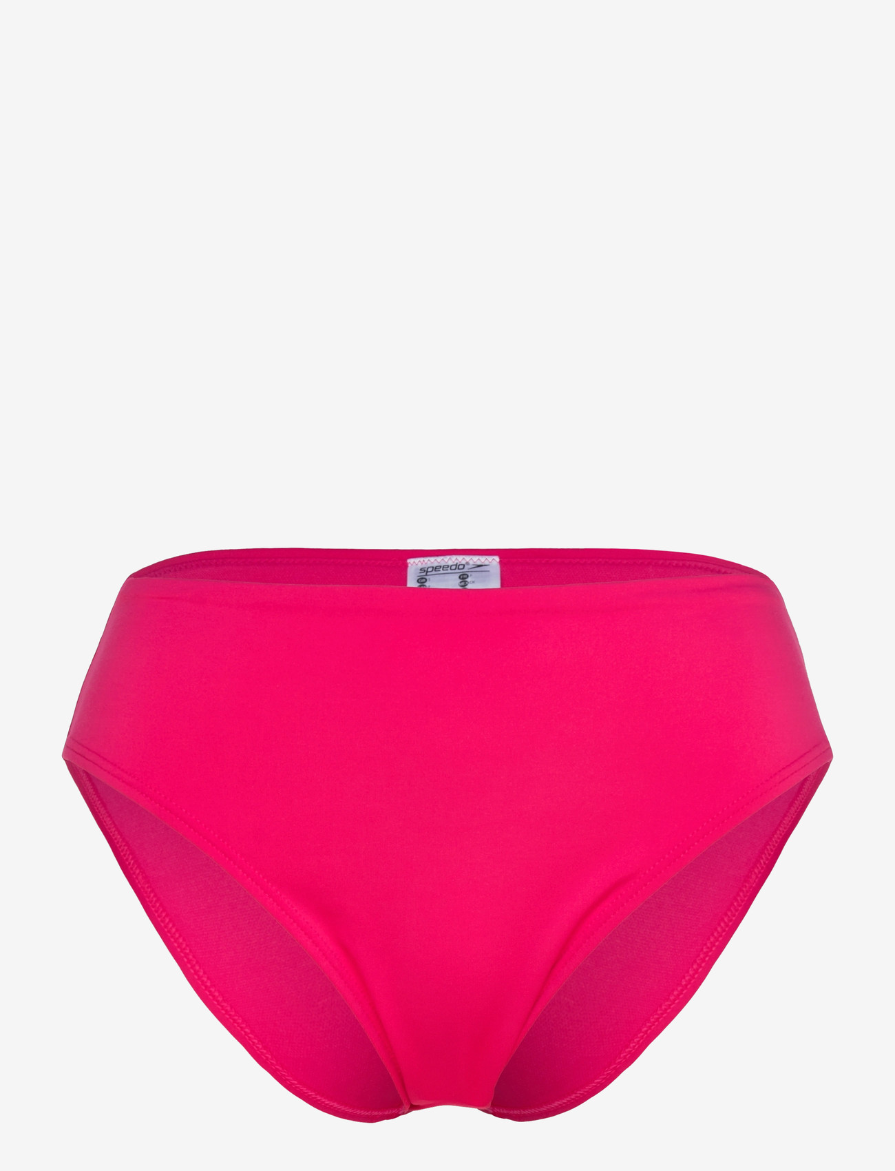 Speedo - Solid Cheeky High Waist Bikini Bottom - laveste priser - ruby - 1