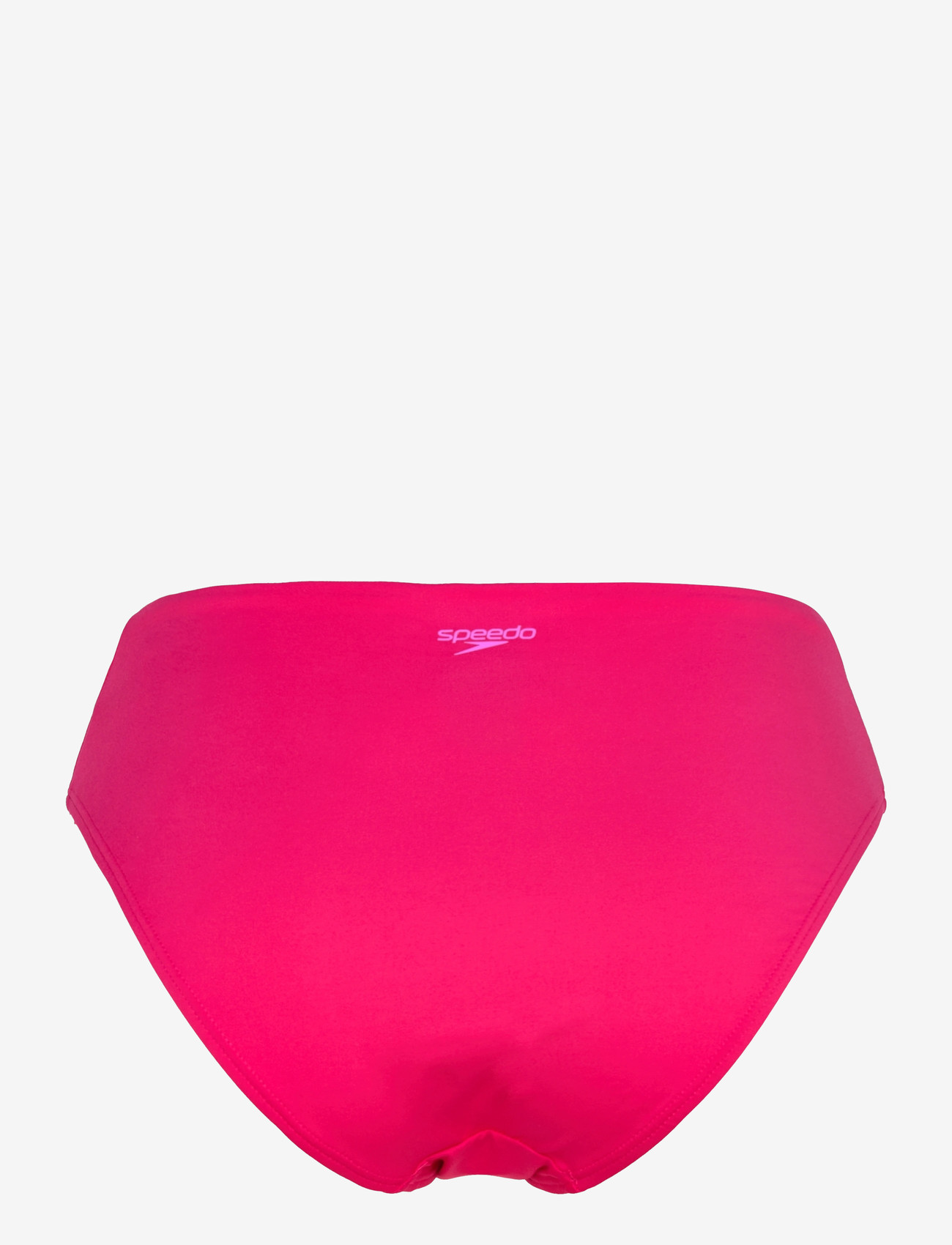 Speedo - Solid Cheeky High Waist Bikini Bottom - laveste priser - ruby - 2