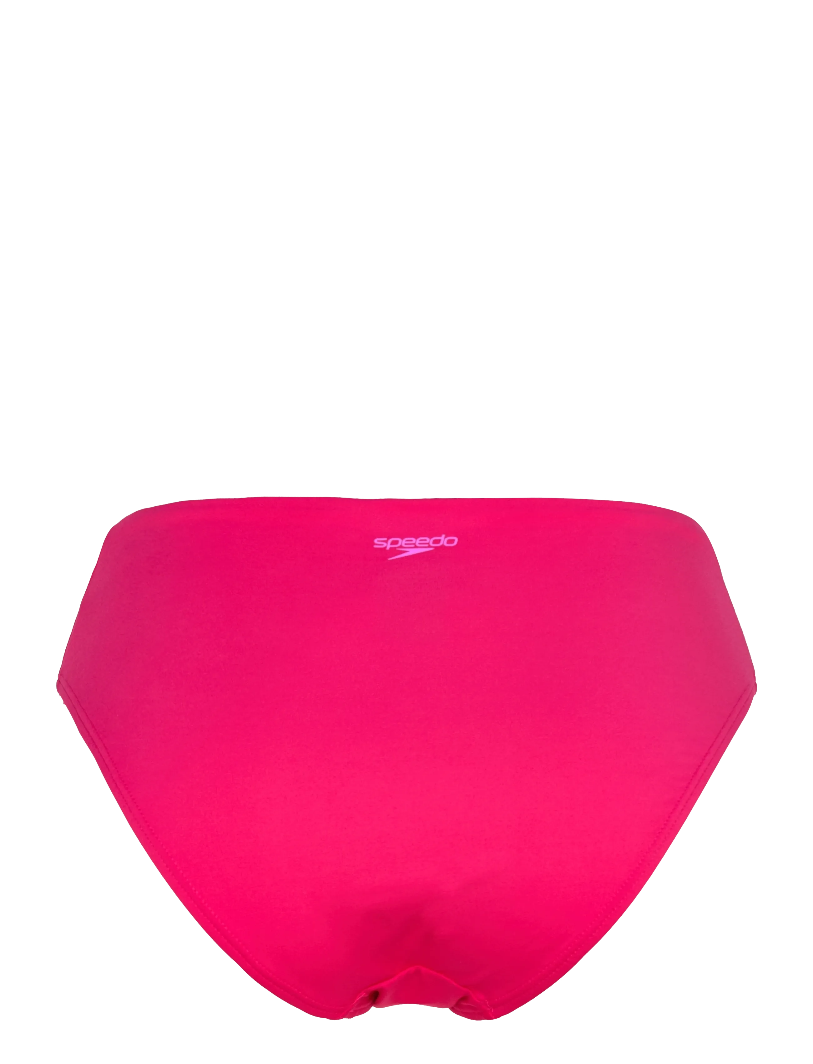 Speedo - Solid Cheeky High Waist Bikini Bottom - bikinis - ruby - 2