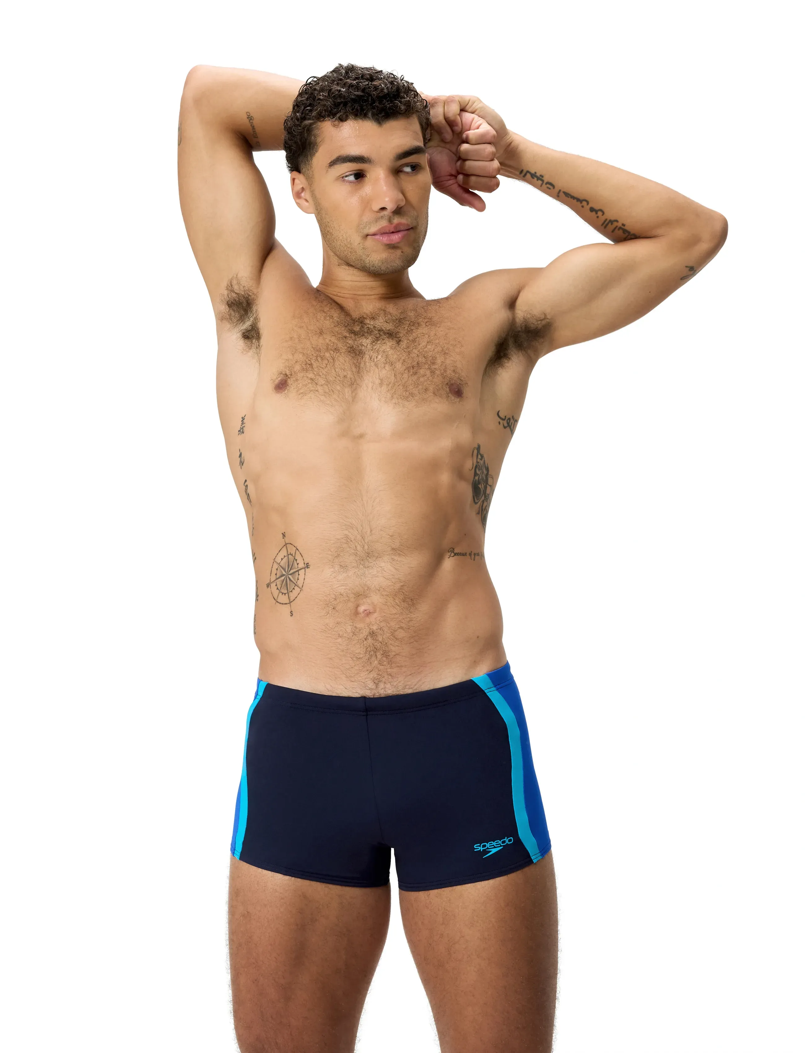 Speedo - Solid Splice Aquashort - briefs - peacoat/deep sapphire - 5