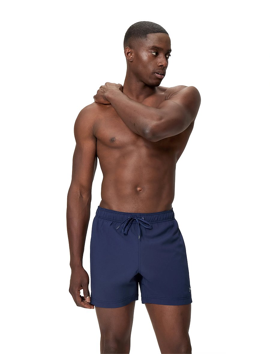 Speedo - Classic Logo Volley 16" - badbyxor - peacoat - 0