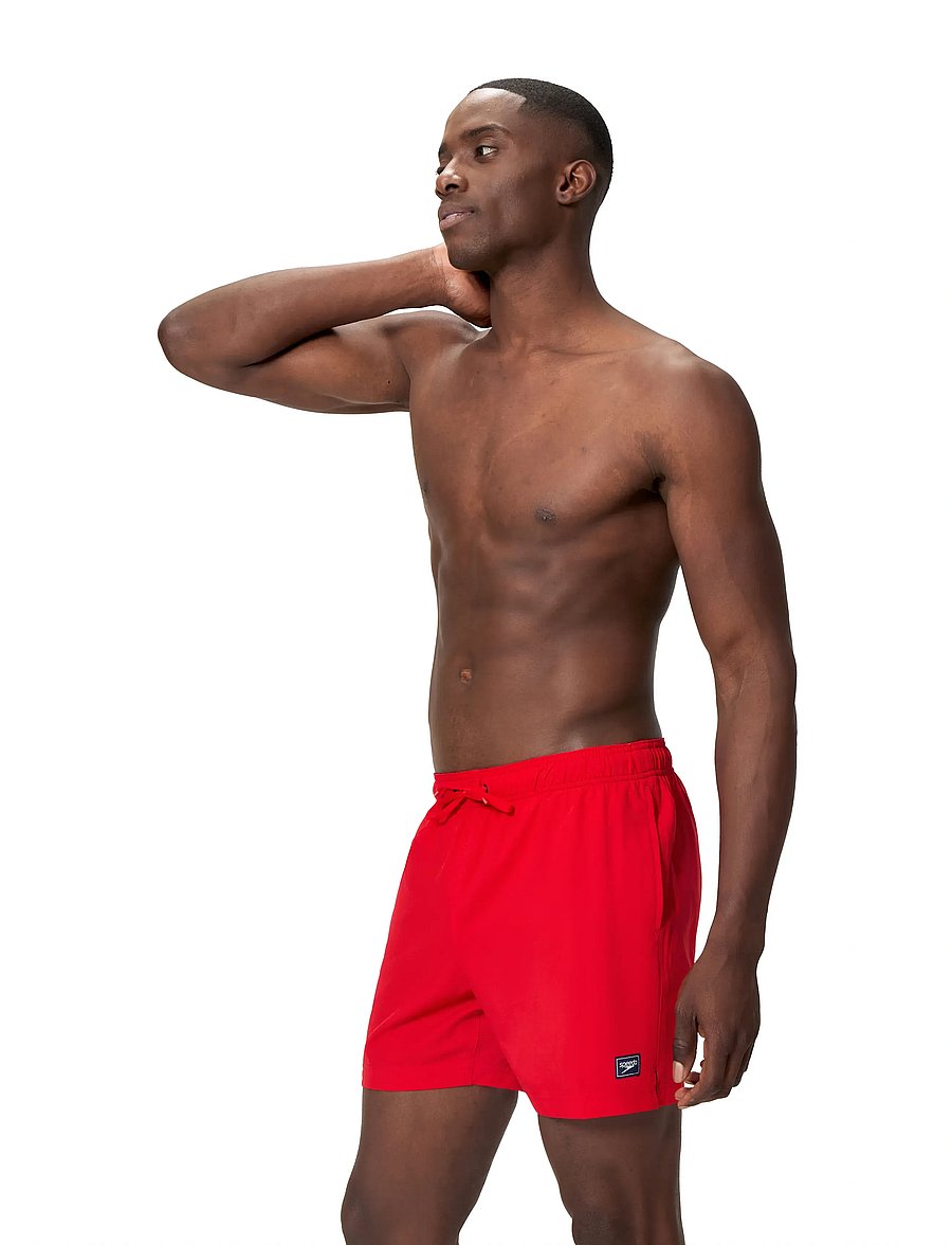 Speedo - Classic Logo Volley 16" - maudymosi šortai - high risk red - 4
