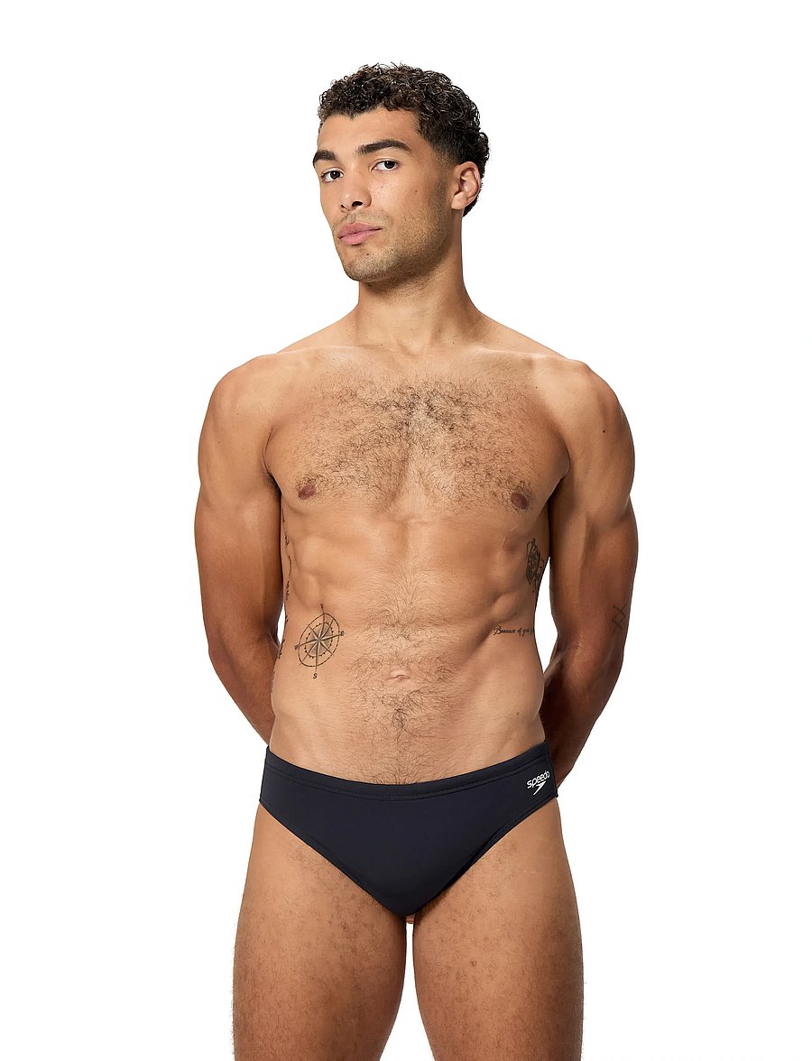 Speedo - Endurance+ Logo Brief 2.5" - briefs - anthracite - 3