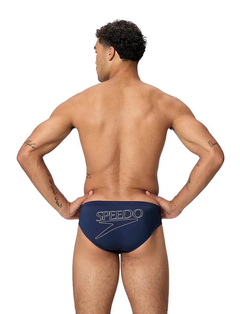 Speedo - Endurance+ Logo Brief 2.5" - briefs - peacoat - 3