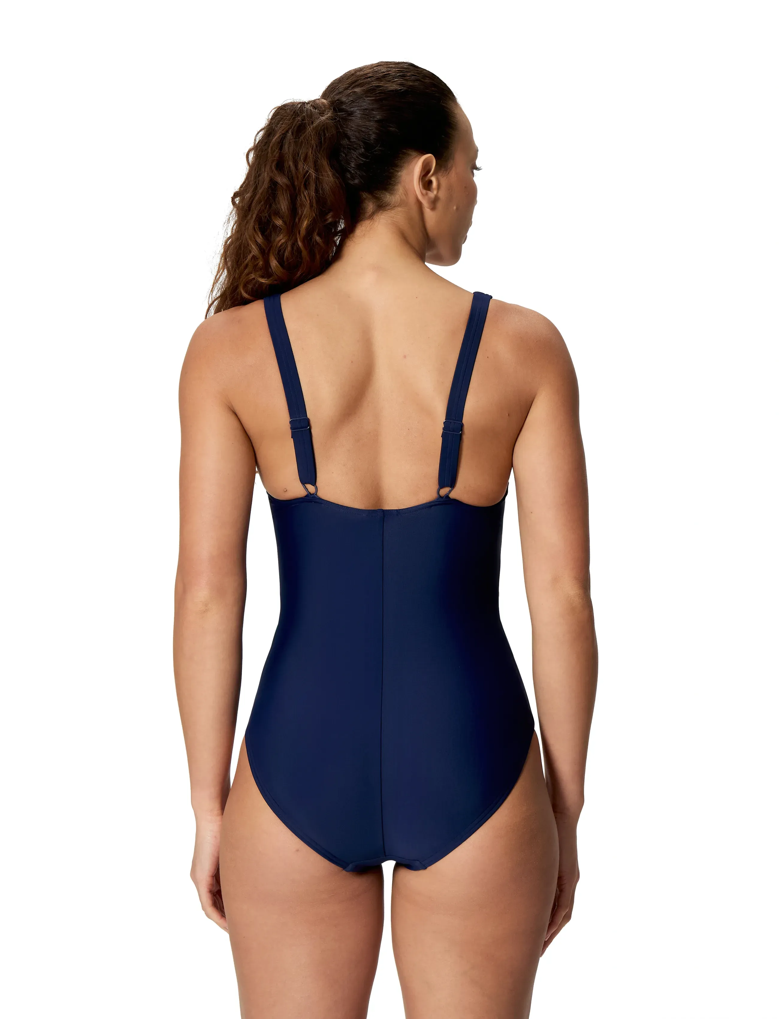 Speedo - Quantum Contour One Piece - badeanzüge - peacoat/peacock teal - 4