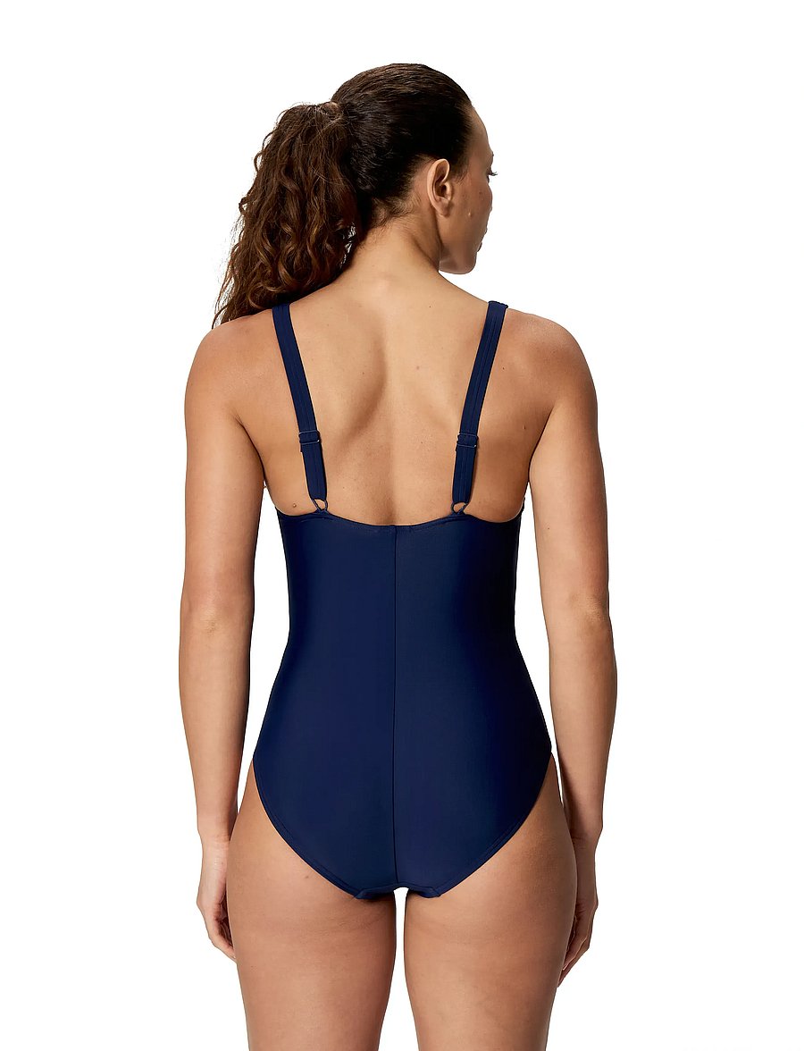Speedo - Quantum Contour One Piece - maudymosi apranga - peacoat/peacock teal - 4