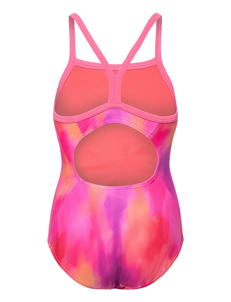 Speedo - Print Thinstrap One Piece - badeanzüge - pink lemonade - 1