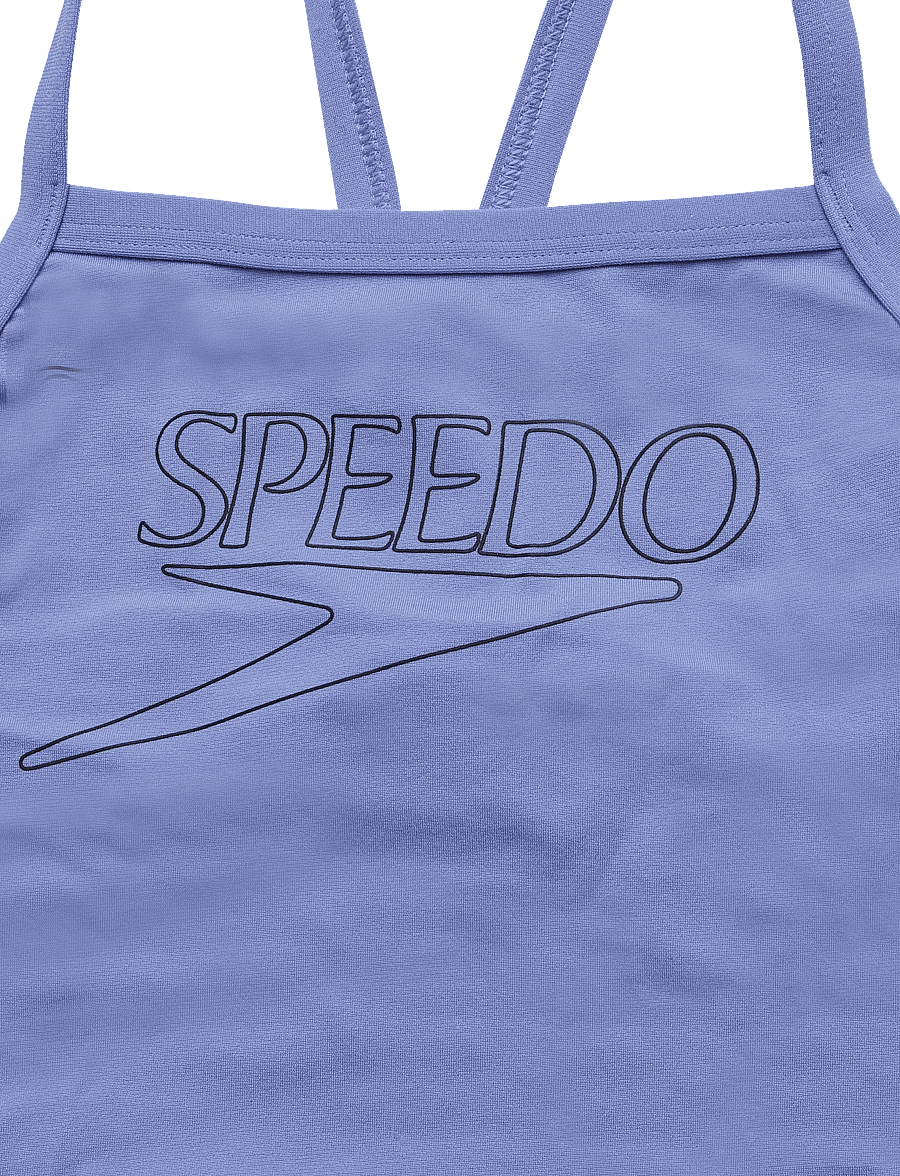 Speedo - Endurance+ Logo Thinstrap Swimsuit - swimsuits - moonlight lavender - 2