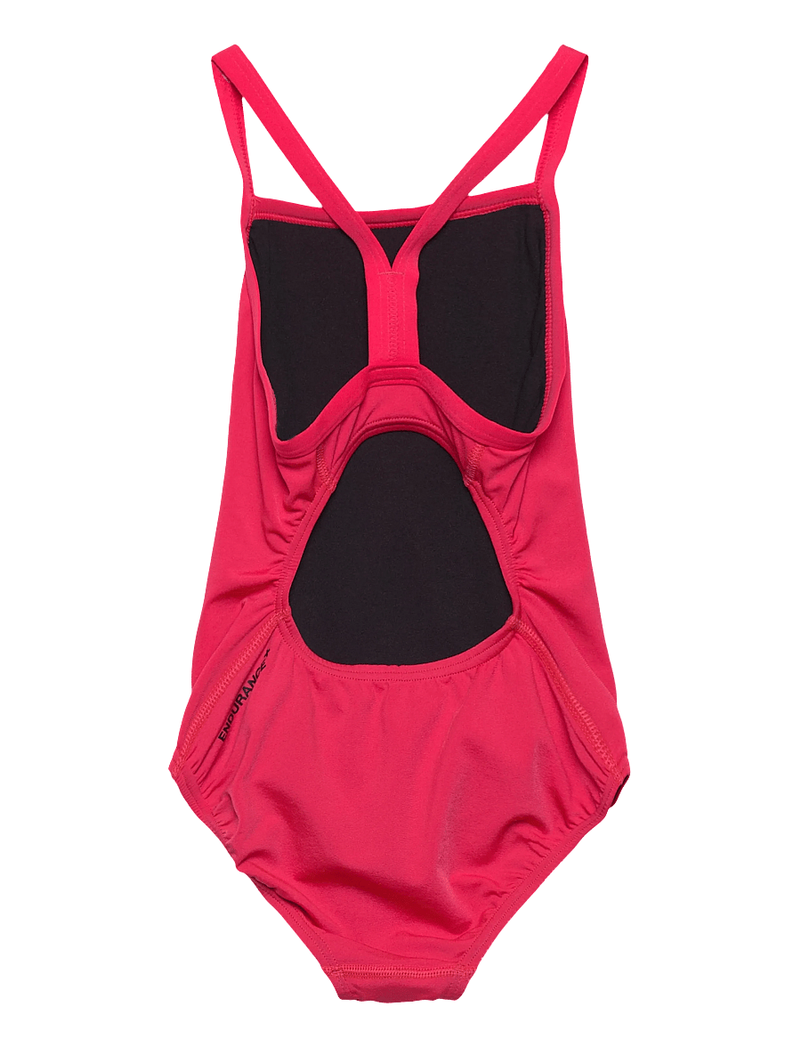 Speedo - Endurance+ Logo Thinstrap Swimsuit - ujumistrikood - post it pink - 1