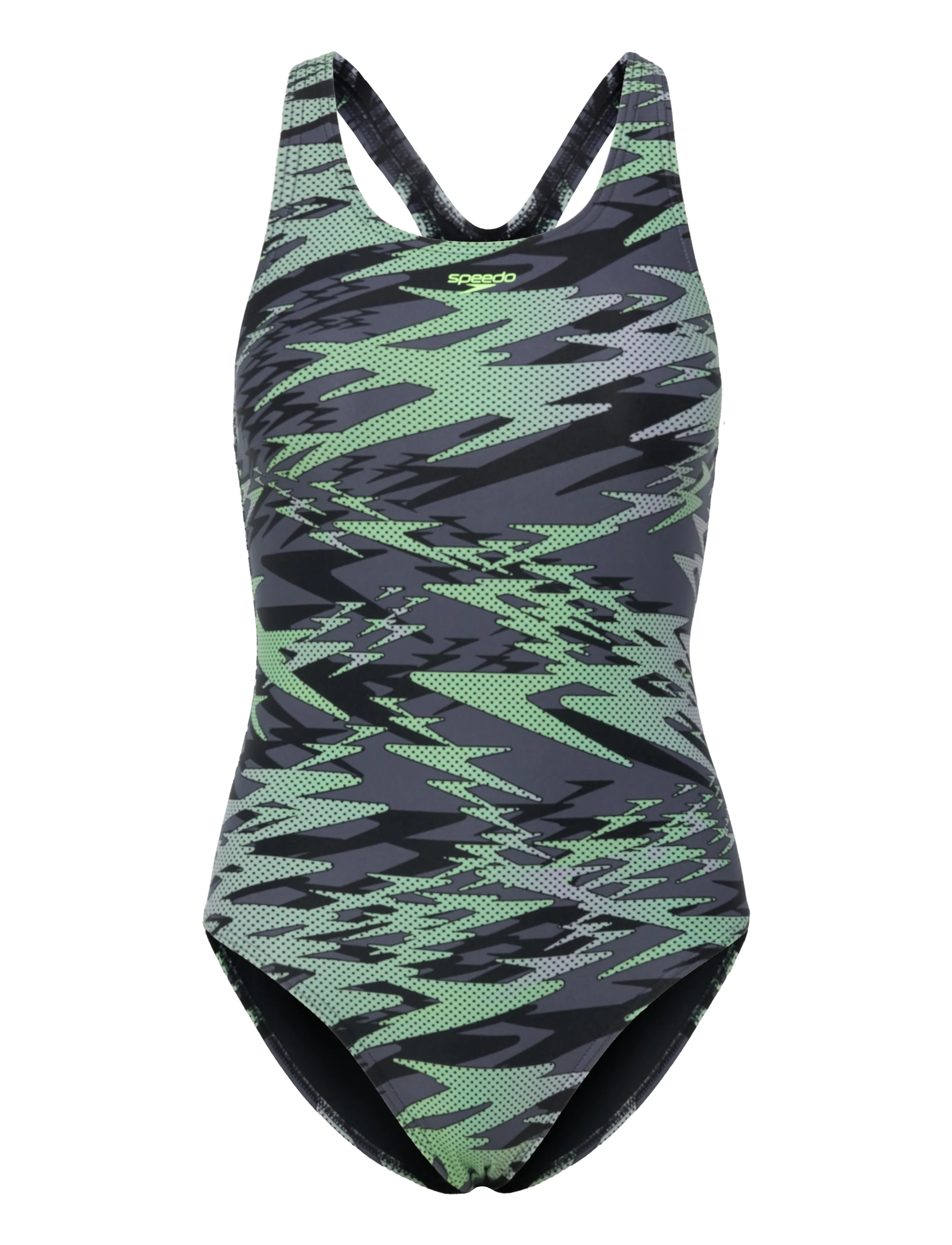 Speedo Hyperboom Print Medalist One Piece - Sports swimwear - PALE CLOVER / multi