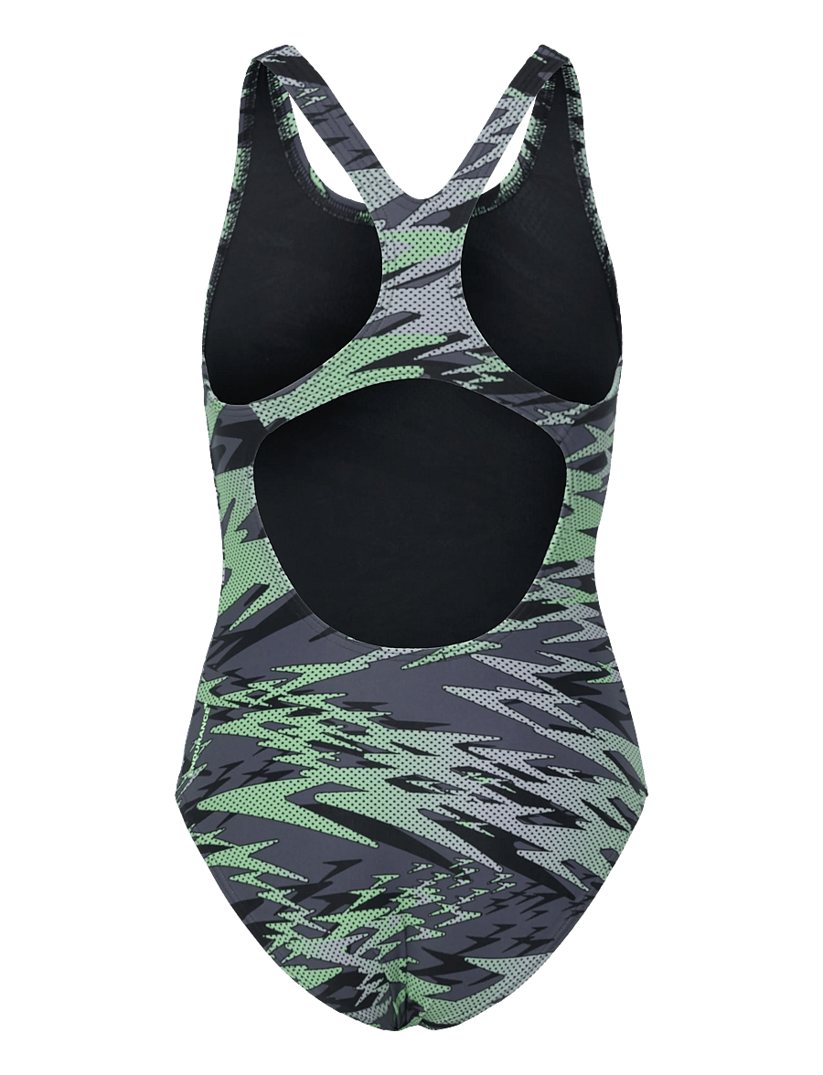 Speedo - Hyperboom Print Medalist One Piece - sportsbadetøj - pale clover - 2