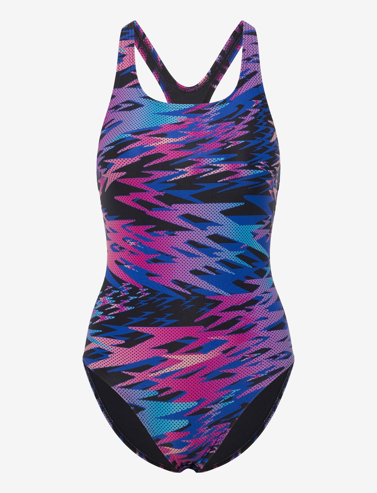 Speedo - Hyperboom Print Medalist Swimsuit - sport-bademode - anthracite - 1
