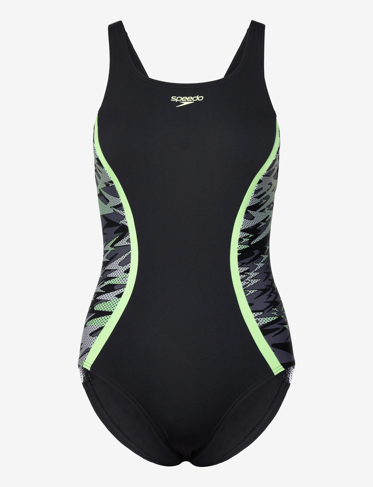Speedo - Hyperboom Splice Muscleback One Piece - sport-bademode - anthracite/pale clover - 0