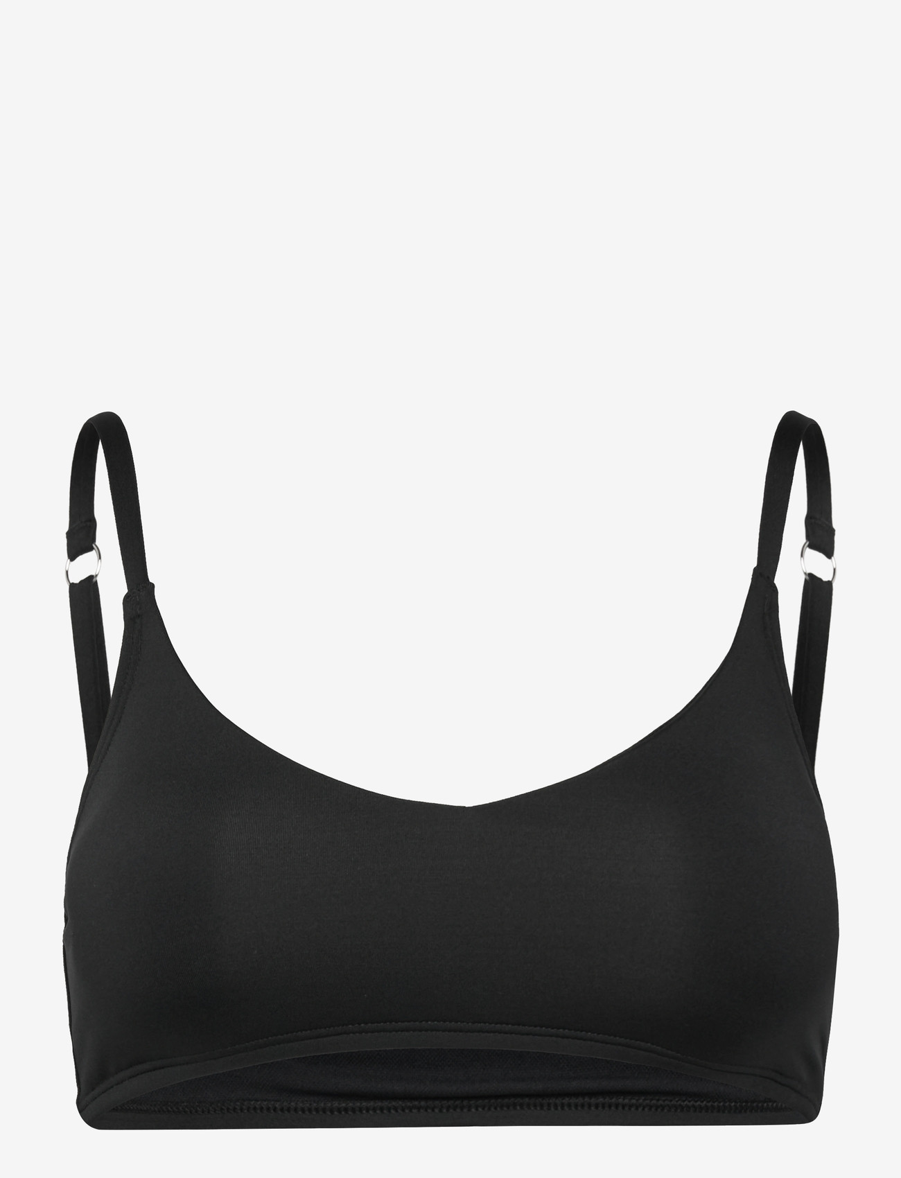 Speedo - Solid Triangle Bikini Top - laveste priser - anthracite - 1