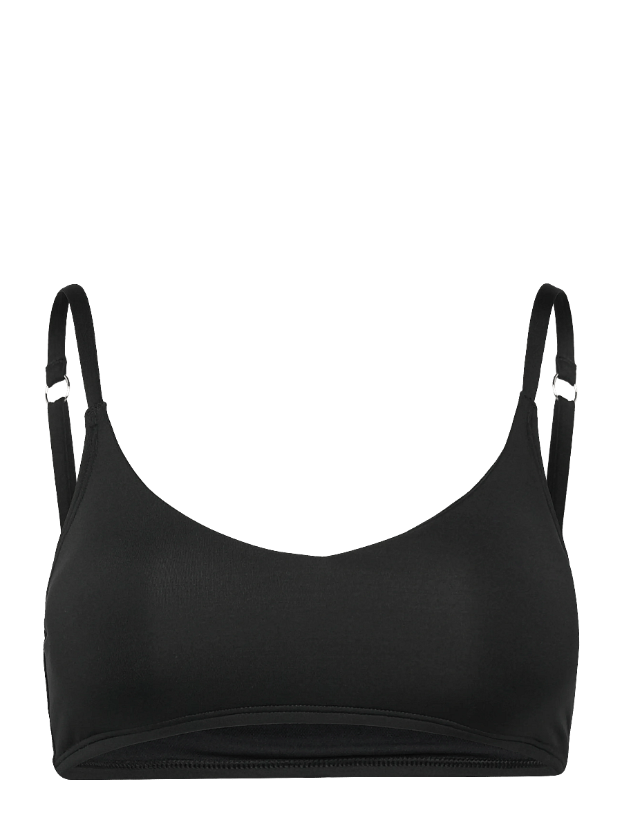 Speedo - Solid Triangle Bikini Top - sportsbadetøj - anthracite - 1