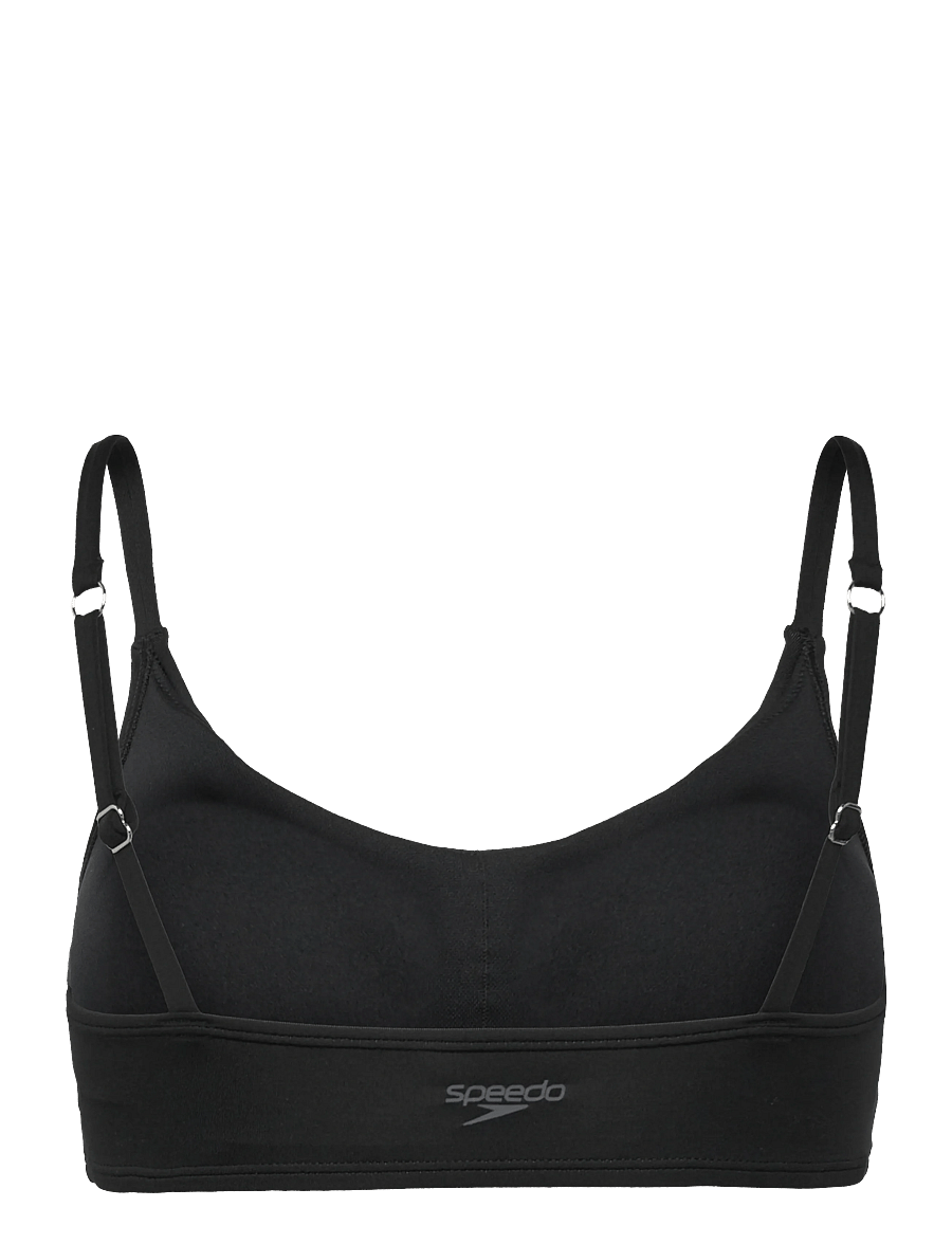 Speedo - Solid Triangle Bikini Top - sportsbadetøj - anthracite - 2