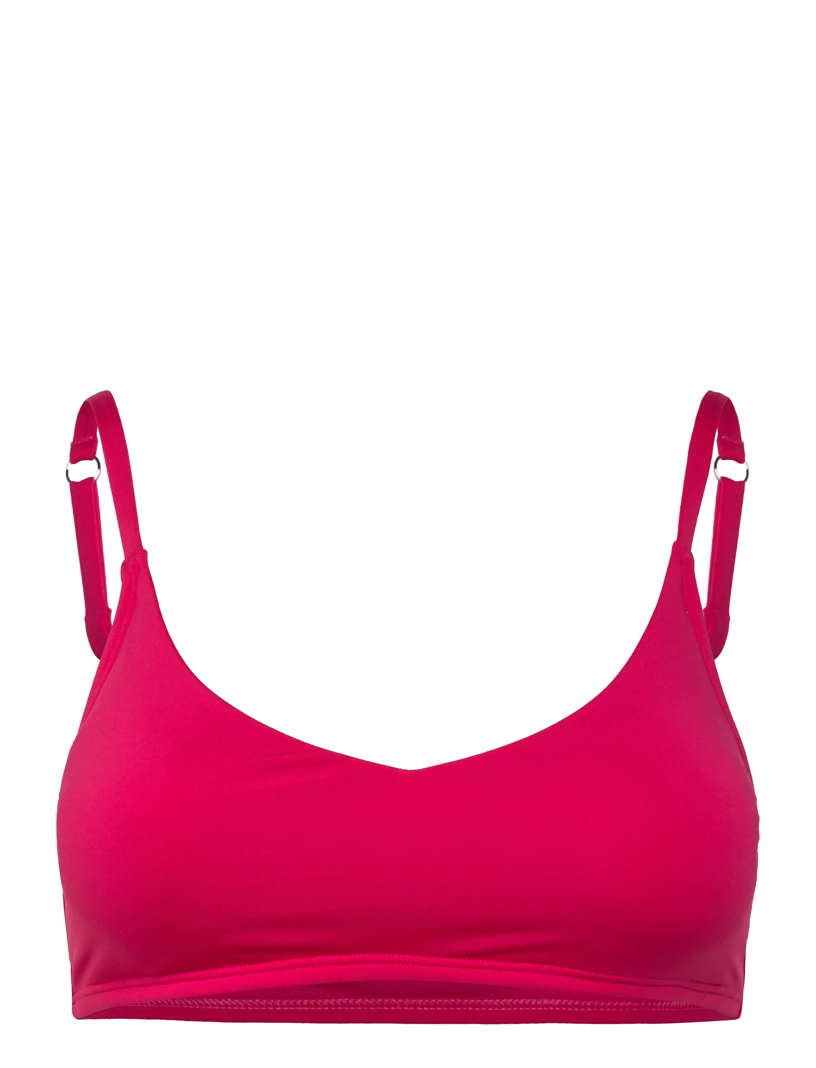SPEEDO Solid Triangle Bikini Oberteil Pink - XL - Damen