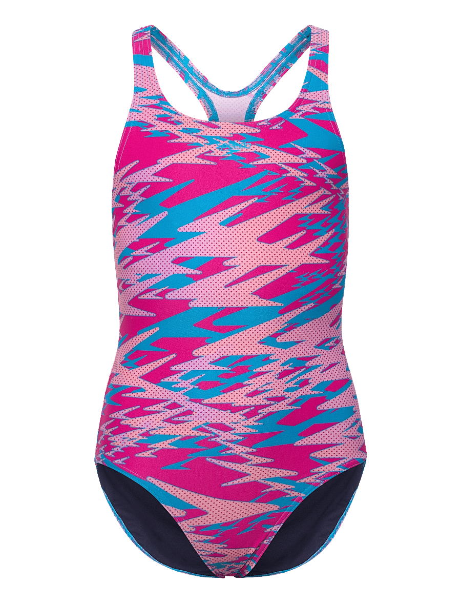 Speedo - Hyperboom Print Medalist One Piece - sundföt - margarita pink - 0
