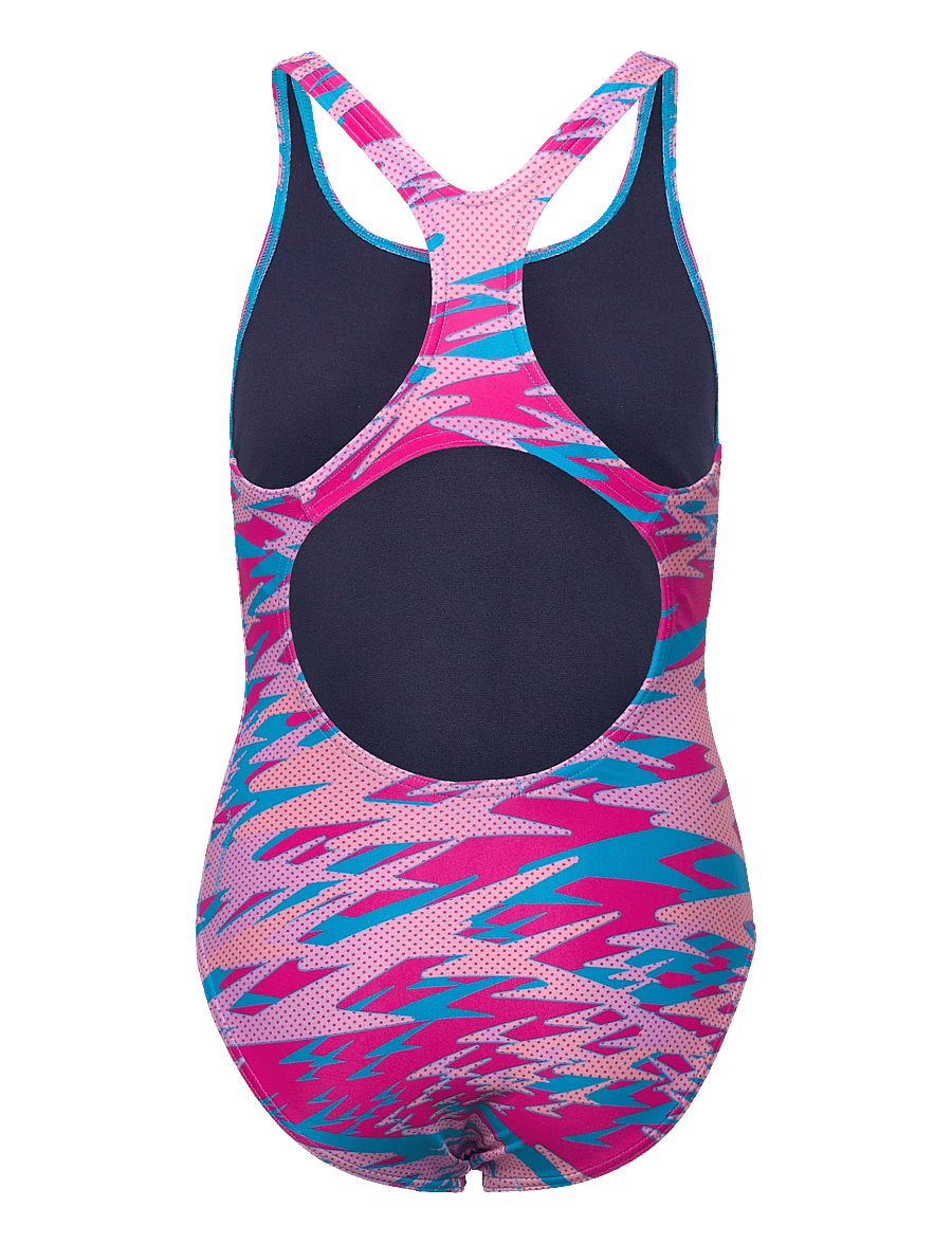 Speedo - Hyperboom Print Medalist One Piece - sundföt - margarita pink - 1