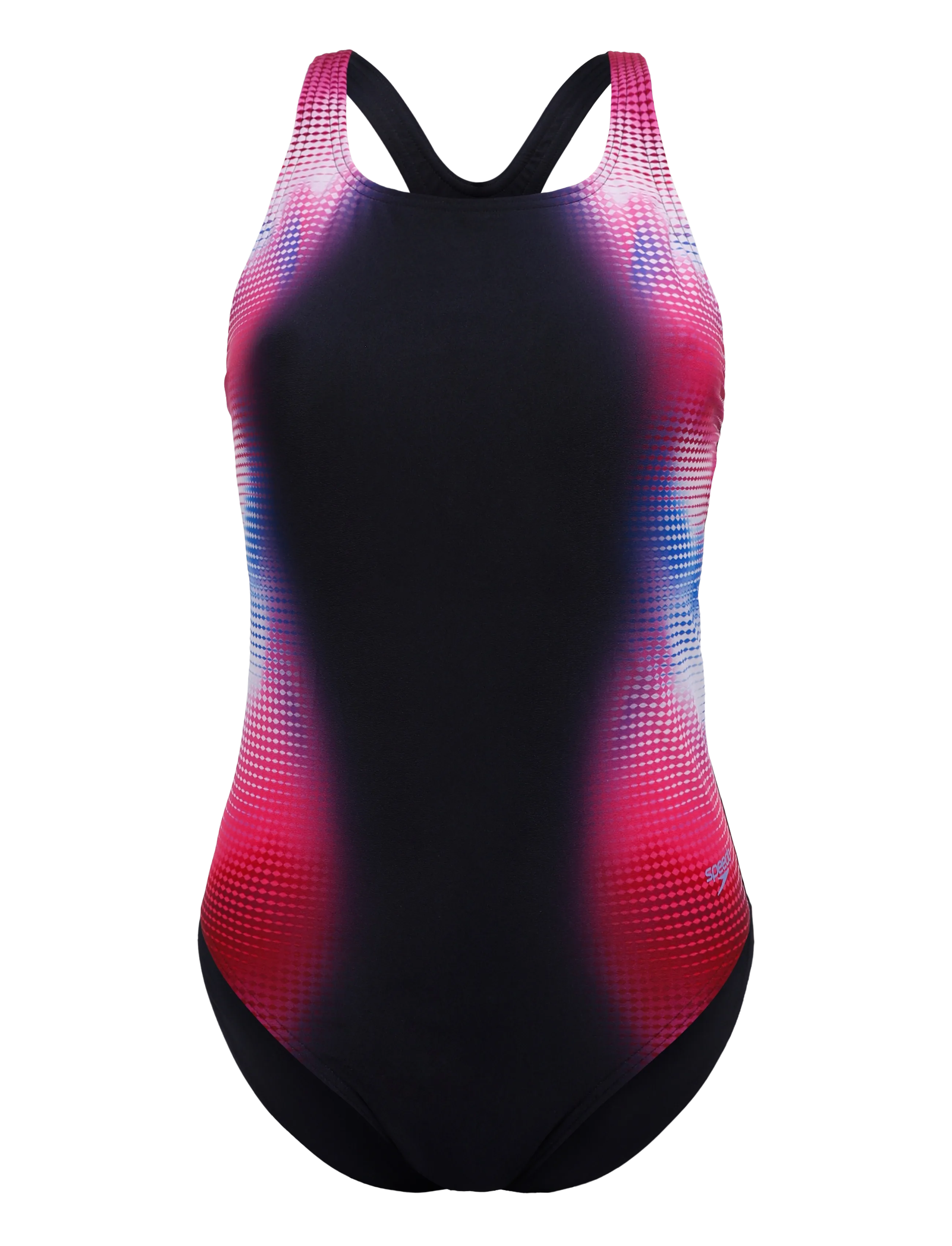 Speedo Print Medalist Swimsuit - Speedo - ANTHRACITE / grey