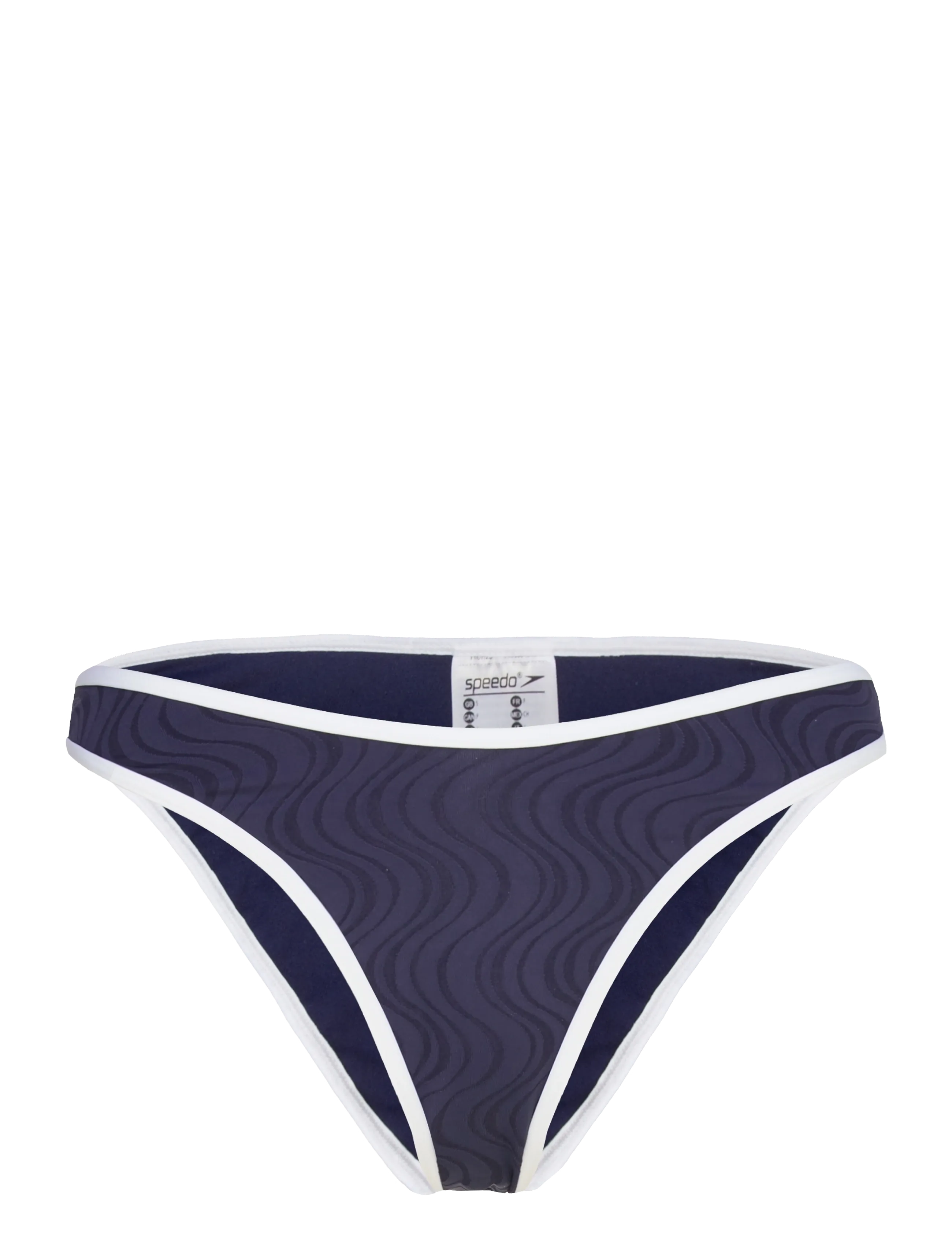 Speedo Texture Scoop Bikini Bottom, XXL, Navy, Sport Badetøj > Sport Bikinis, Dame