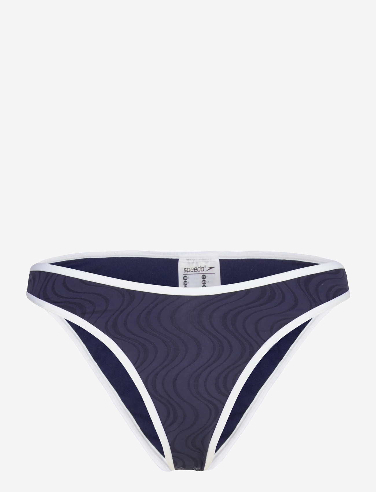 Speedo - Texture Scoop Bikini Bottom - bikini's - peacoat/bright white - 0