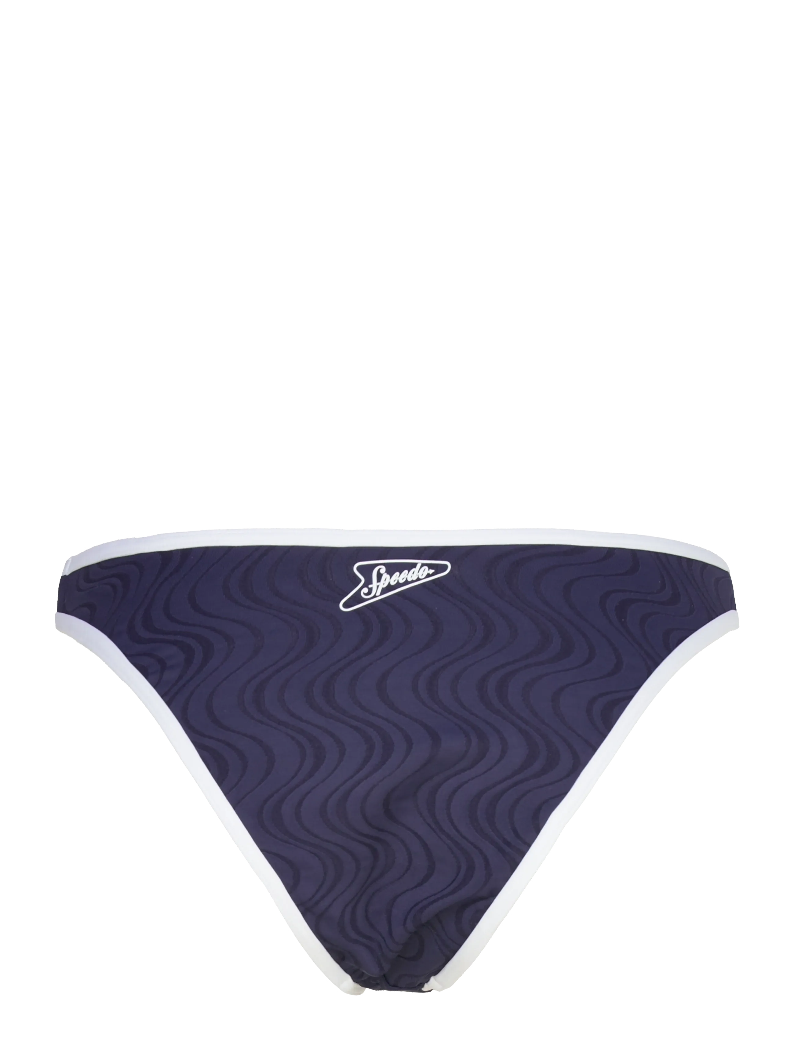 Speedo - Texture Scoop Bikini Bottom - sportlikud ujumisriided - peacoat/bright white - 1