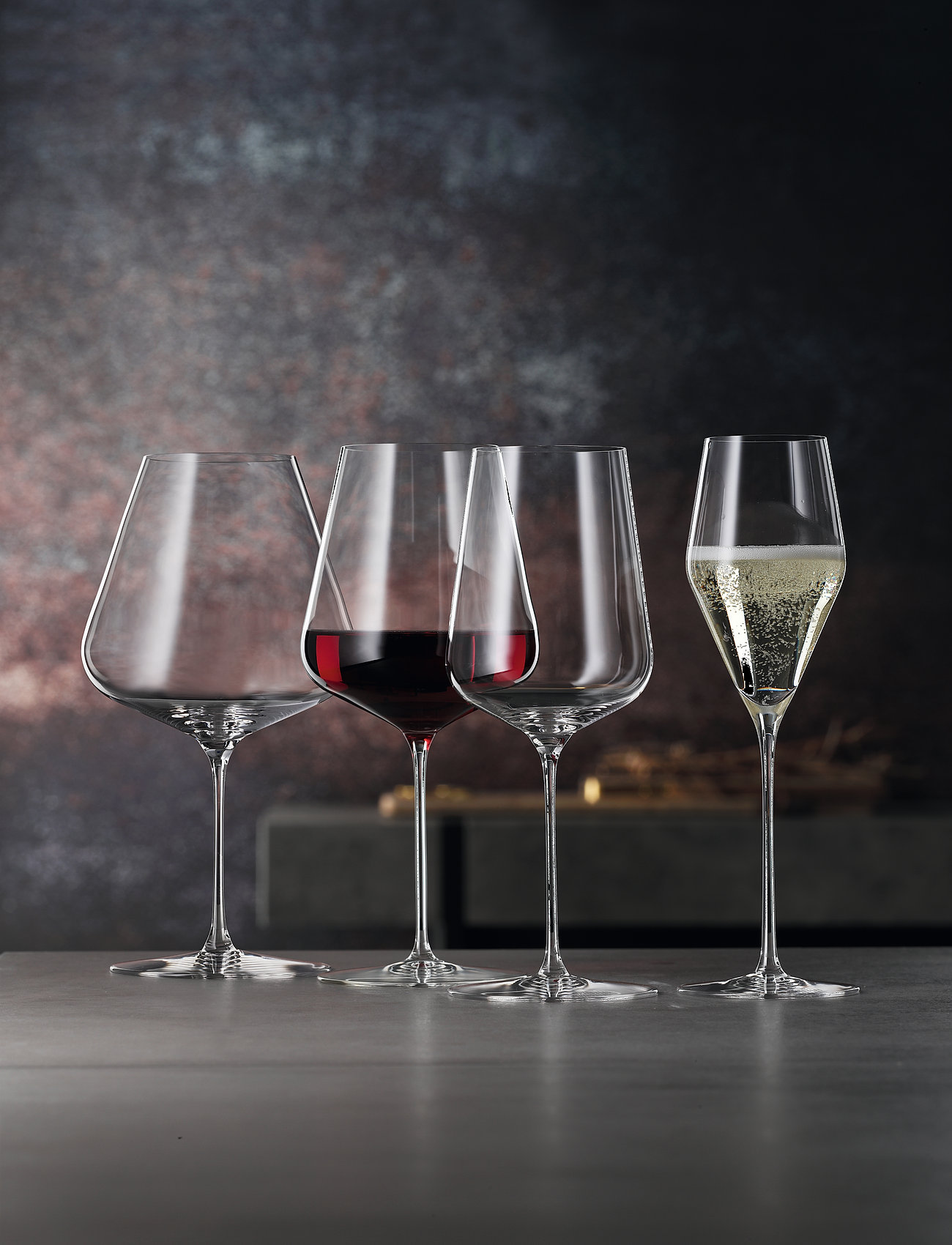 Spiegelau - Definition Bordeaux 75cl 2-pack - raudono vyno taurės - clear glass - 1