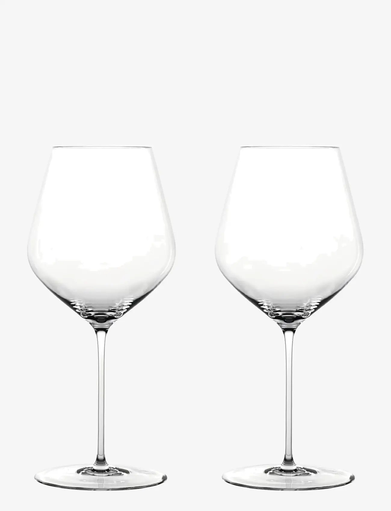 Spiegelau - HI-LITE Burgundy glass 2-p - red wine glasses - clear - 0