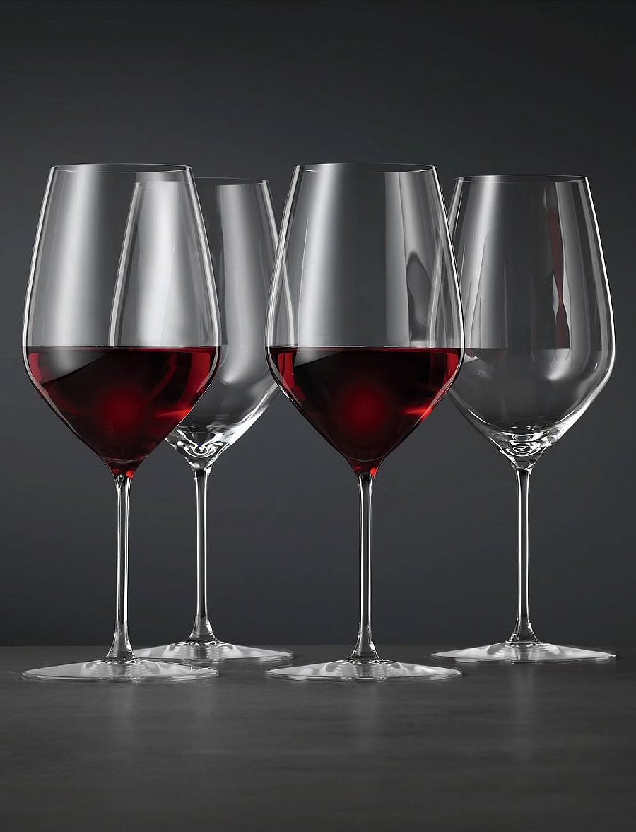 Spiegelau - HI-LITE Bordeaux glass 2-p - rotweingläser - clear - 3