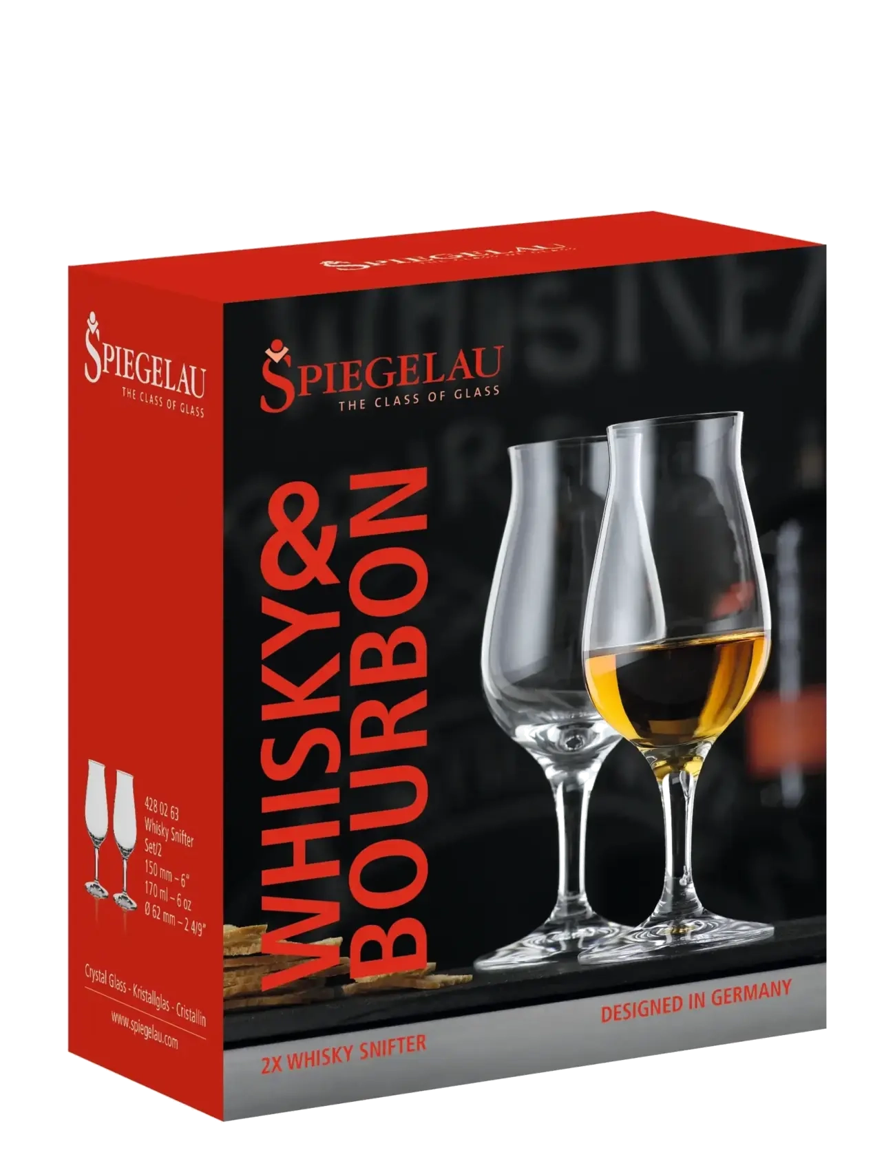 Spiegelau - Special Glasses Whiskysniffer kort ben 17 cl 2-p - achat par prix - clear glass - 1
