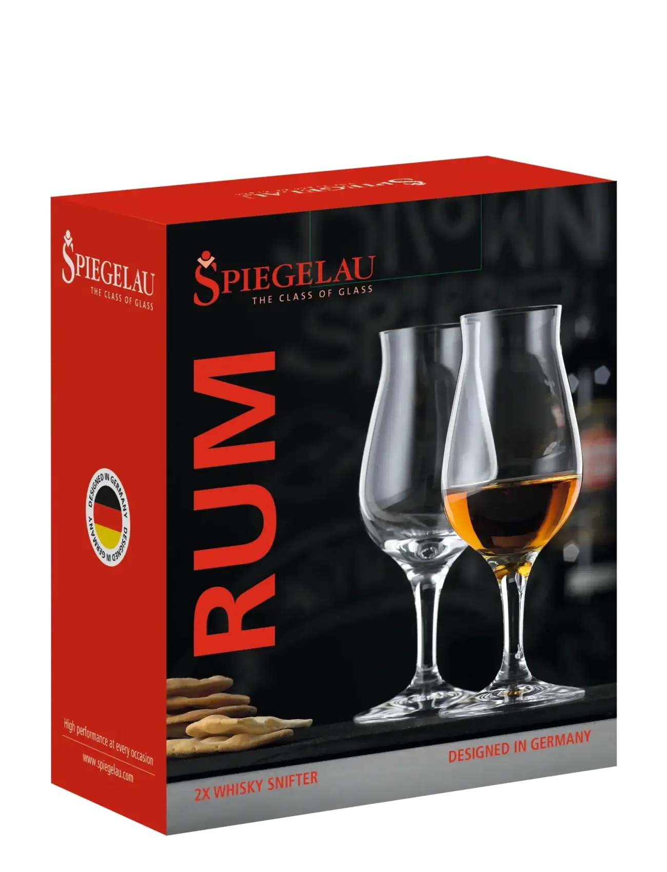 Spiegelau - Special Glasses Whiskysniffer kort ben 17 cl 2-p - achat par prix - clear glass - 2