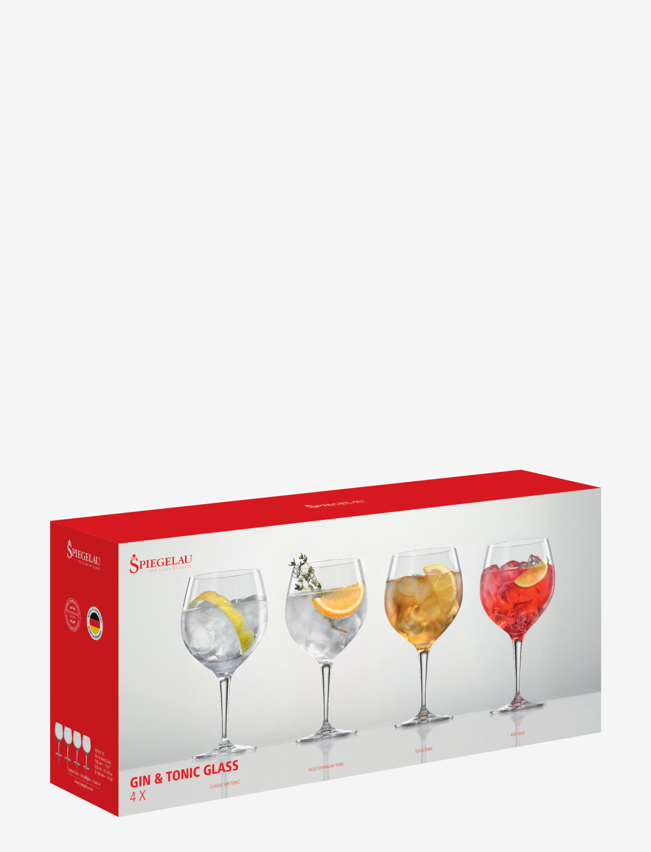 Spiegelau - Gin & Tonic 63 cl 4-pack - iepērcies pēc cenas - clear glass - 3
