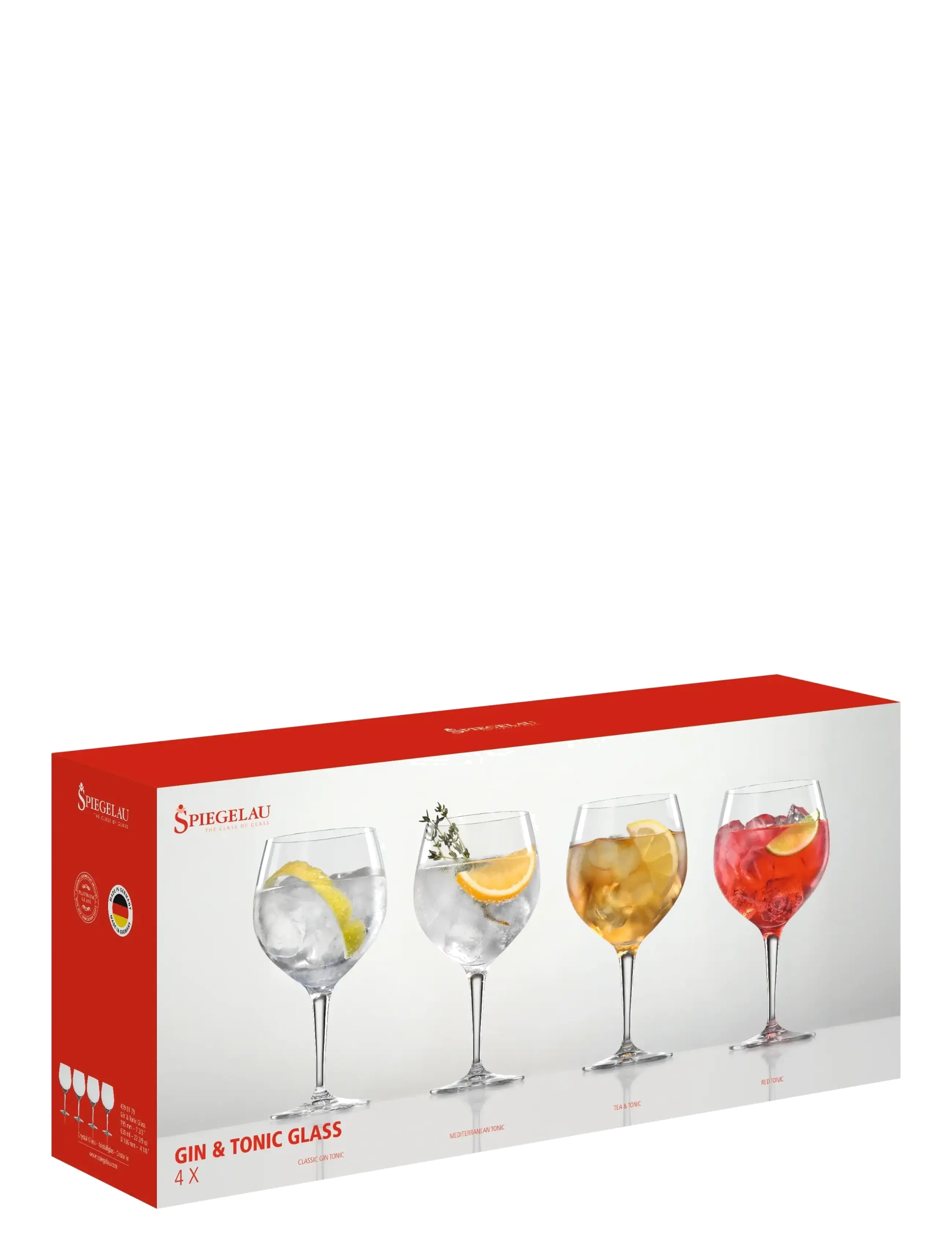 Spiegelau - Gin & Tonic 63 cl 4-pack - achat par prix - clear glass - 3