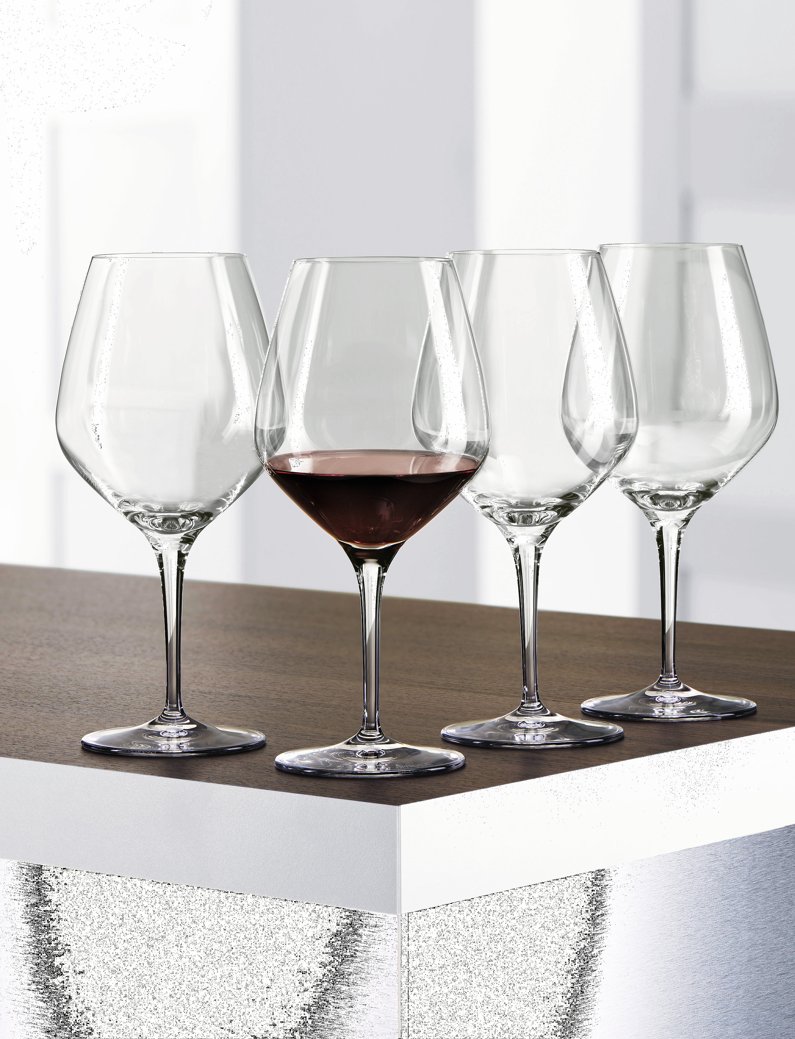 Spiegelau Authentis Burgundy 75 Cl 4-P, 75 CL, Nude, Vinglas > Rødvinsglas, Unisex