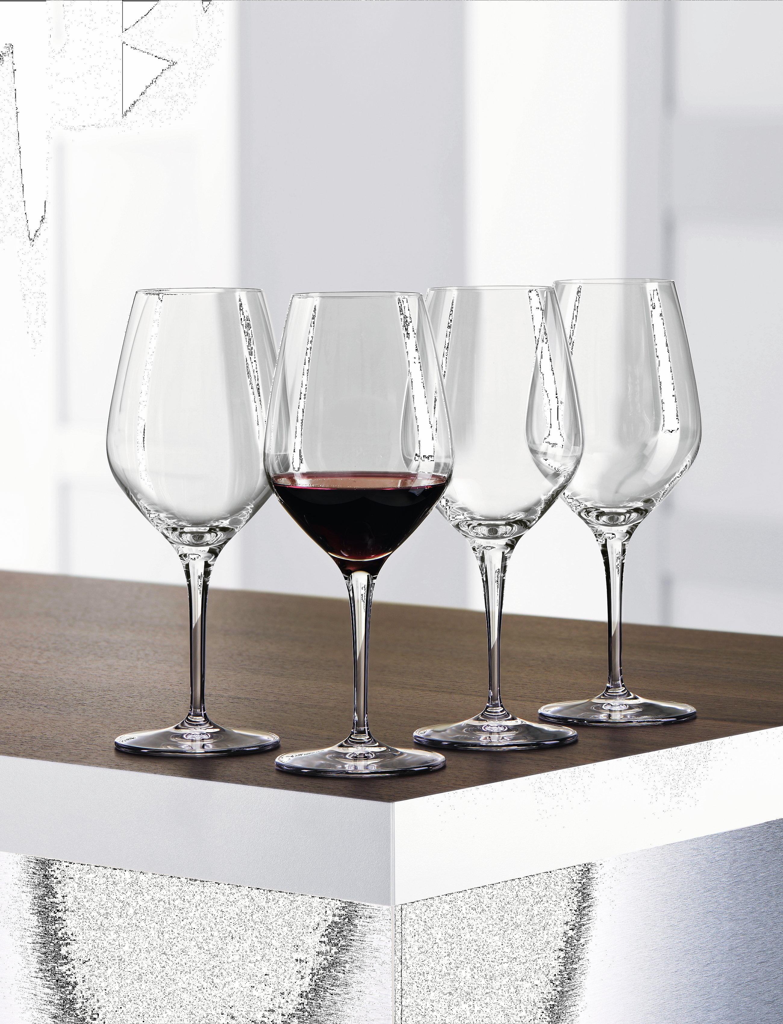 Spiegelau Authentis Rødvinsglas 48 Cl 4-P, 48 CL, Nude, Vinglas > Rødvinsglas, Unisex
