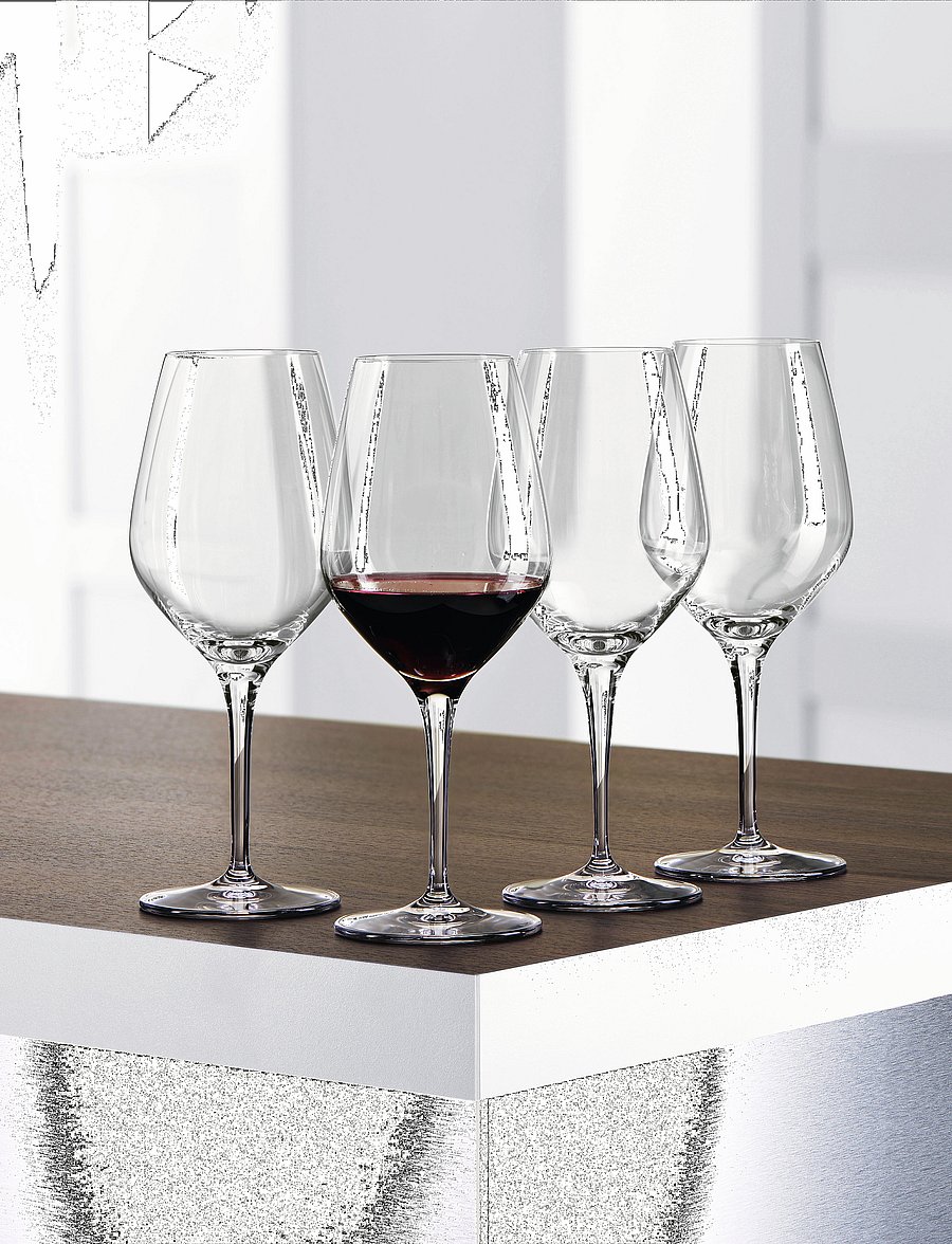Spiegelau - Authentis Red wine glass 48 cl 4-pack - rotweingläser - clear glass - 0