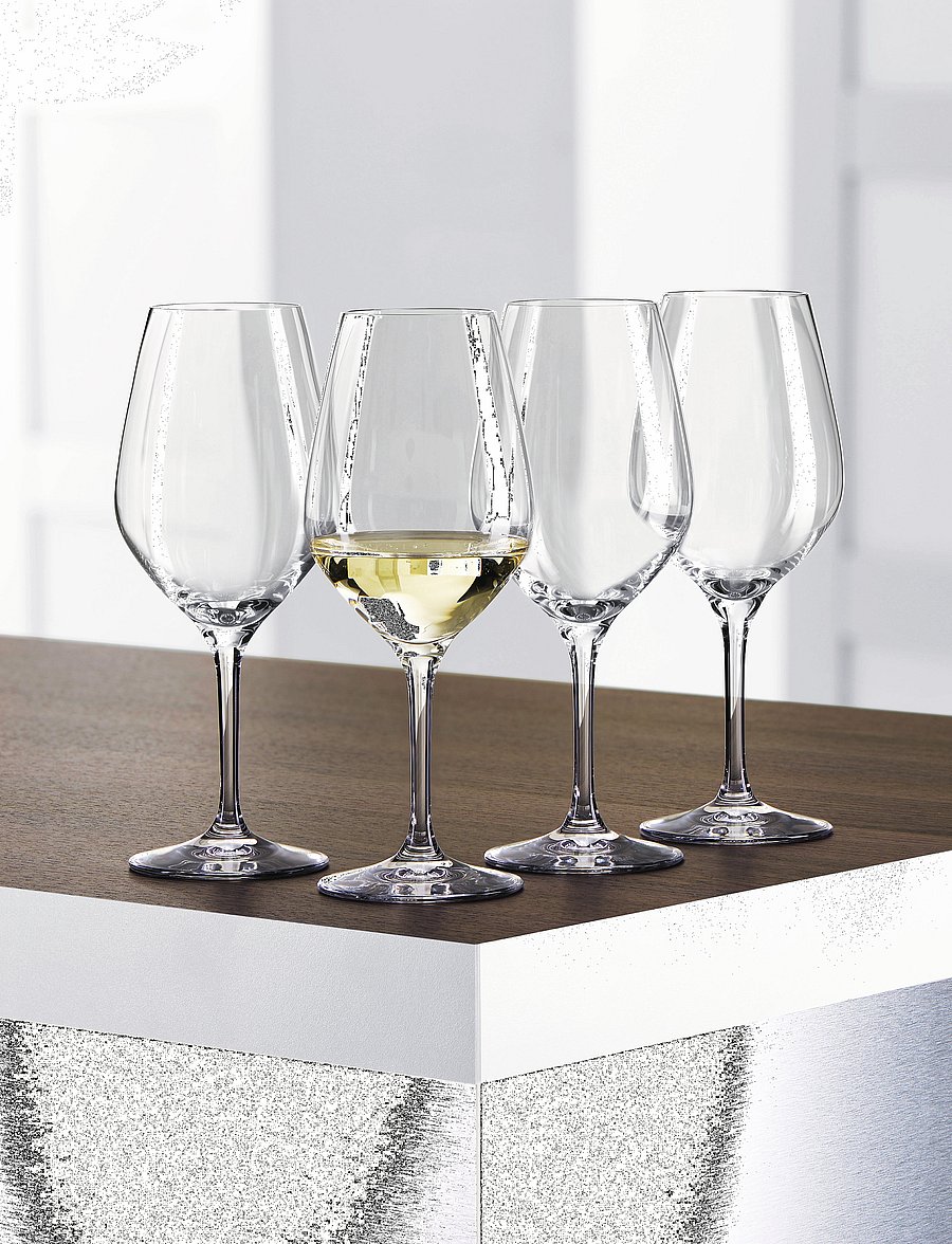 Spiegelau - Authentis White wine glass 36 cl 4-pack - weißweingläser - clear glass - 0