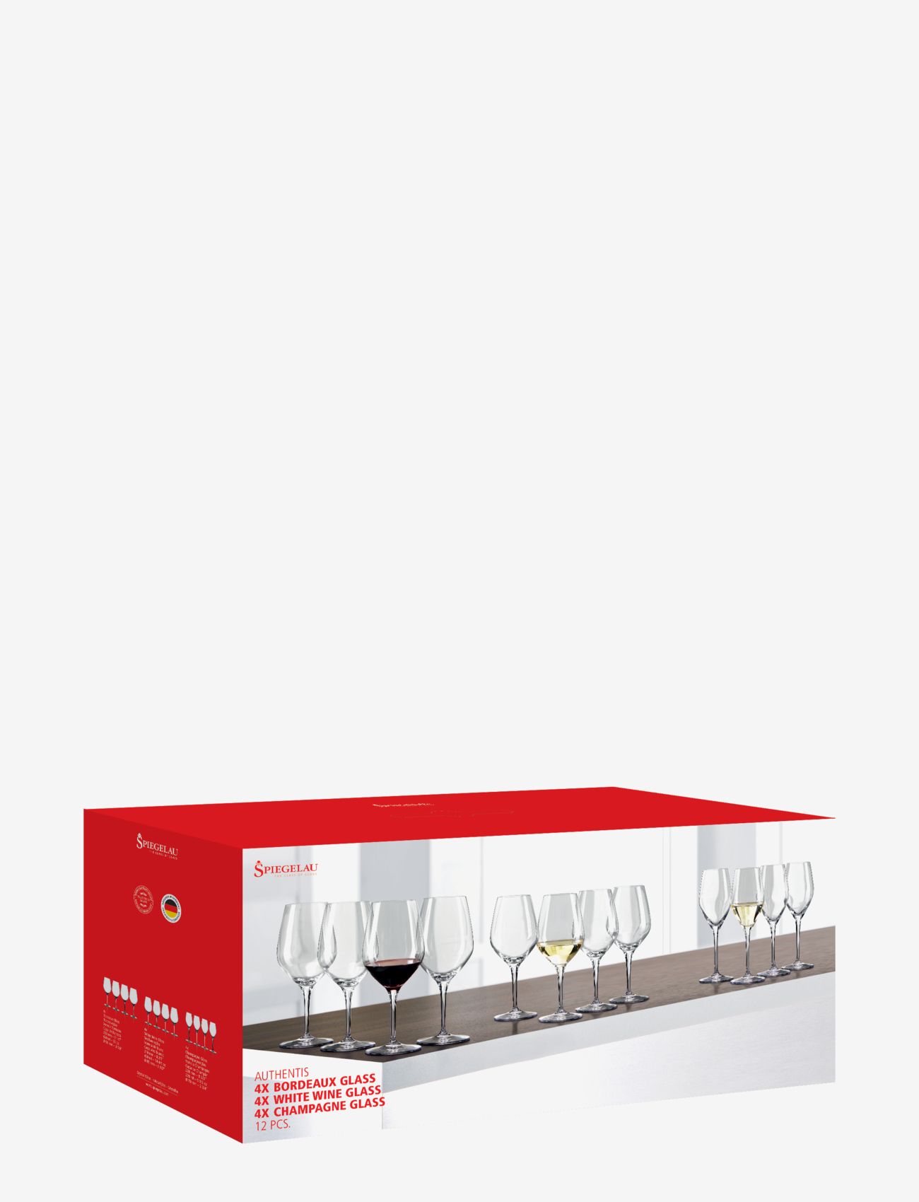 Spiegelau - Authentis Bonus pack 12-p - clear glass - 0