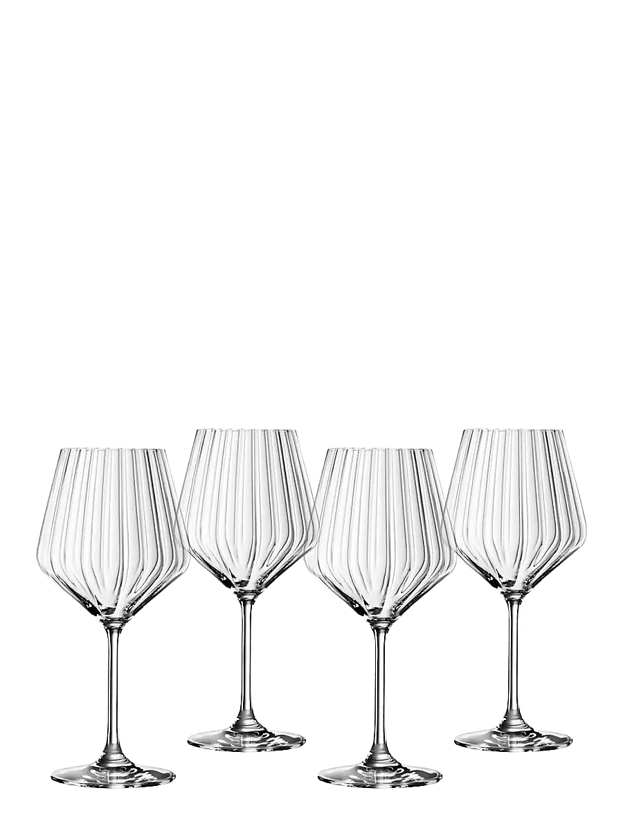 Spiegelau - LifeStyle Burgundy glass 4-p - punase veini pokaalid - clear - 1