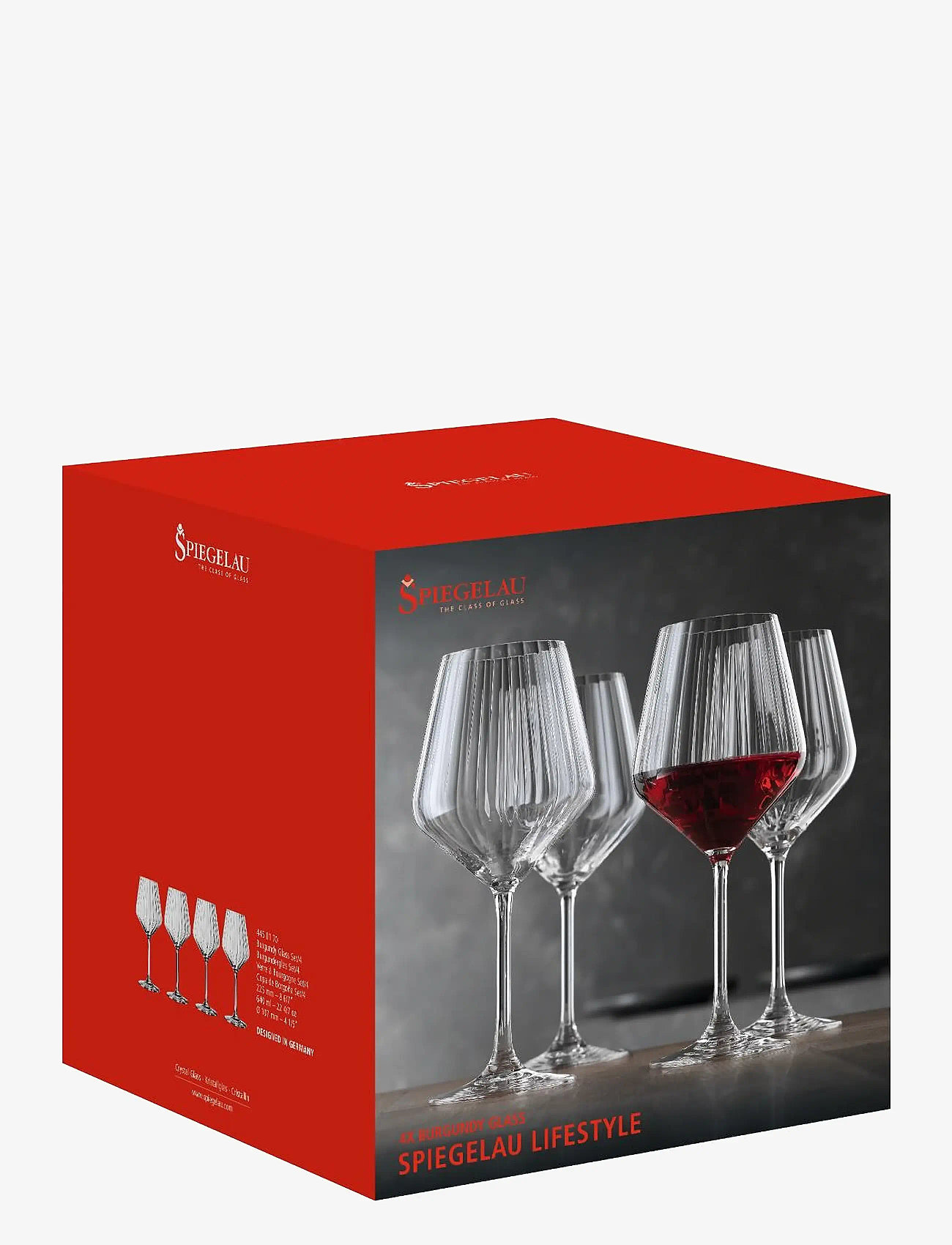Spiegelau - LifeStyle Burgundy glass  4-p - rotweingläser - clear - 1